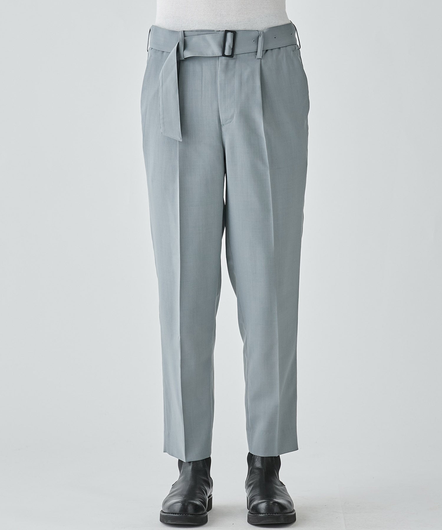 <CITY>BELTED SLACKS STUDIOUS