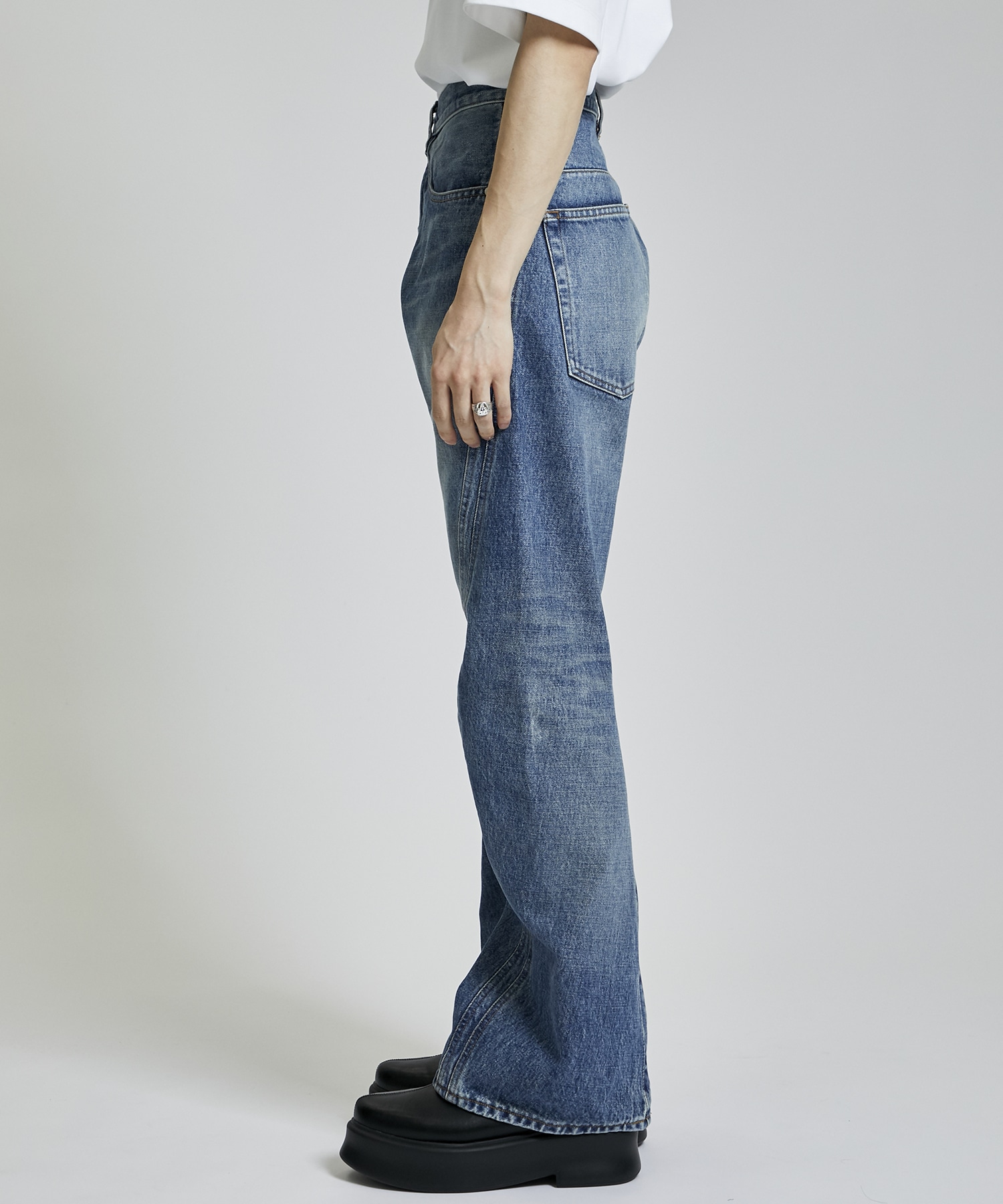 別注 NVRFRGT 3D TWISTED JEANS デニムパンツ 新品 - デニム