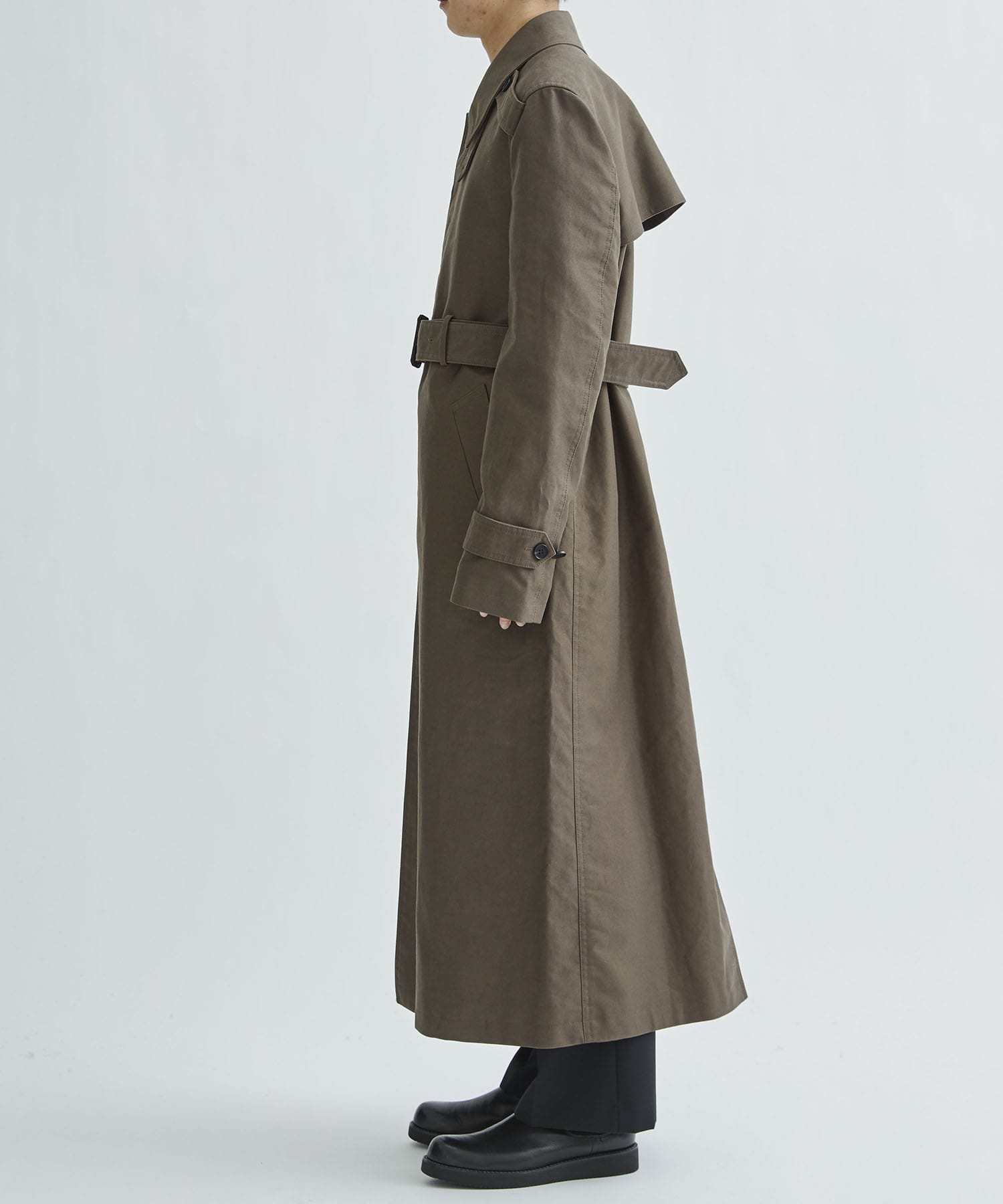 MOLESKIN TRANCH COAT