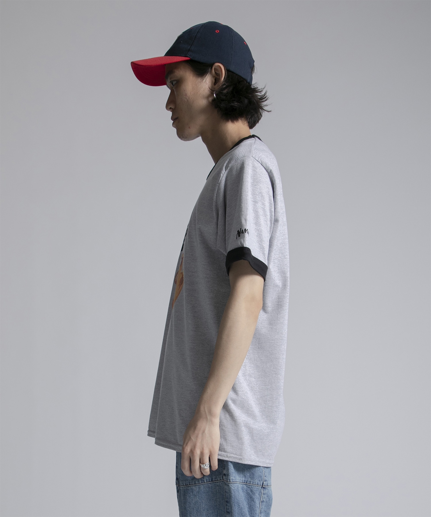 <別注>RINGER PRINT TEE Name.