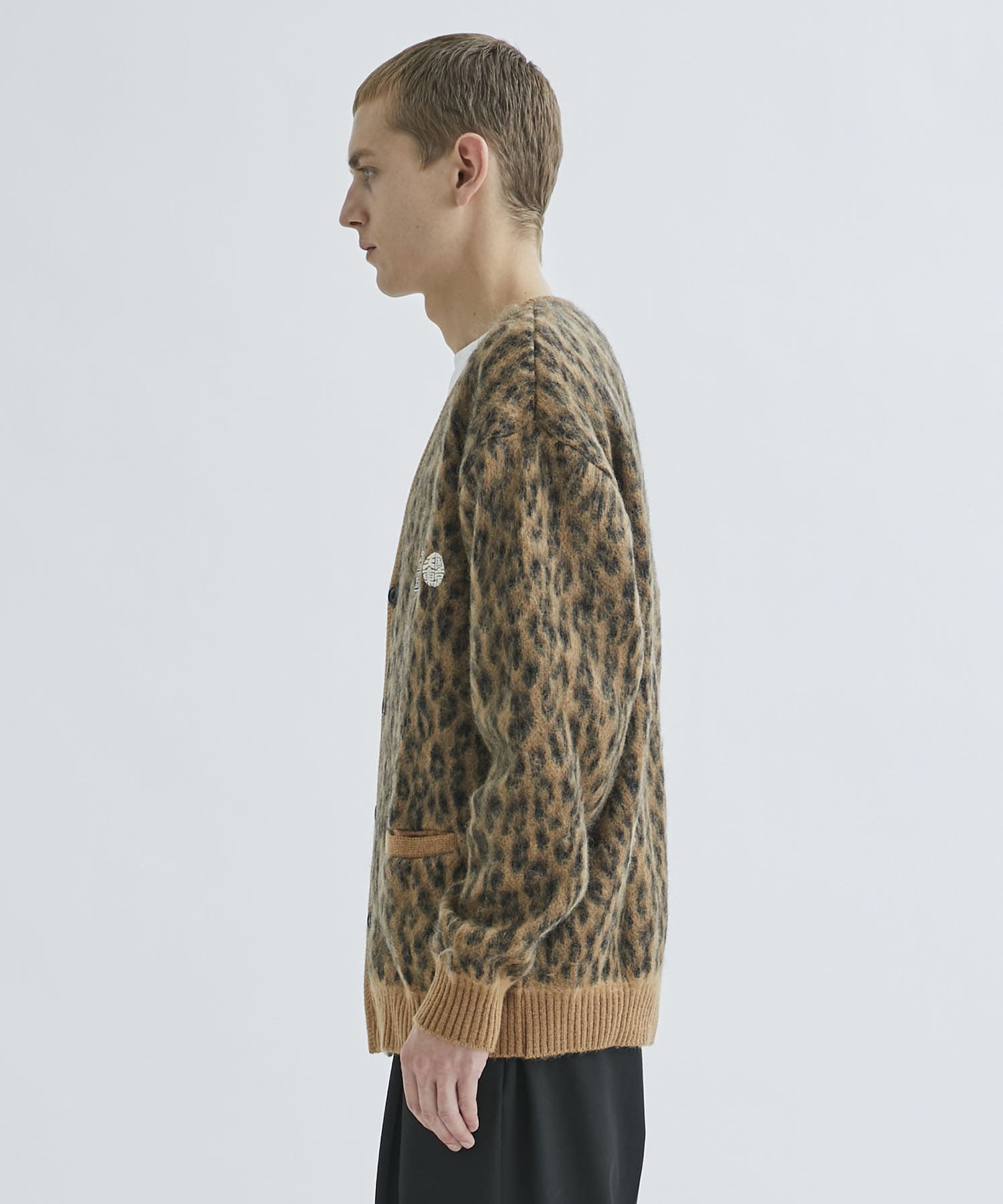 BlackEyePatch / LEOPARD MOHAIR CARDIGAN｜WACKO MARIA