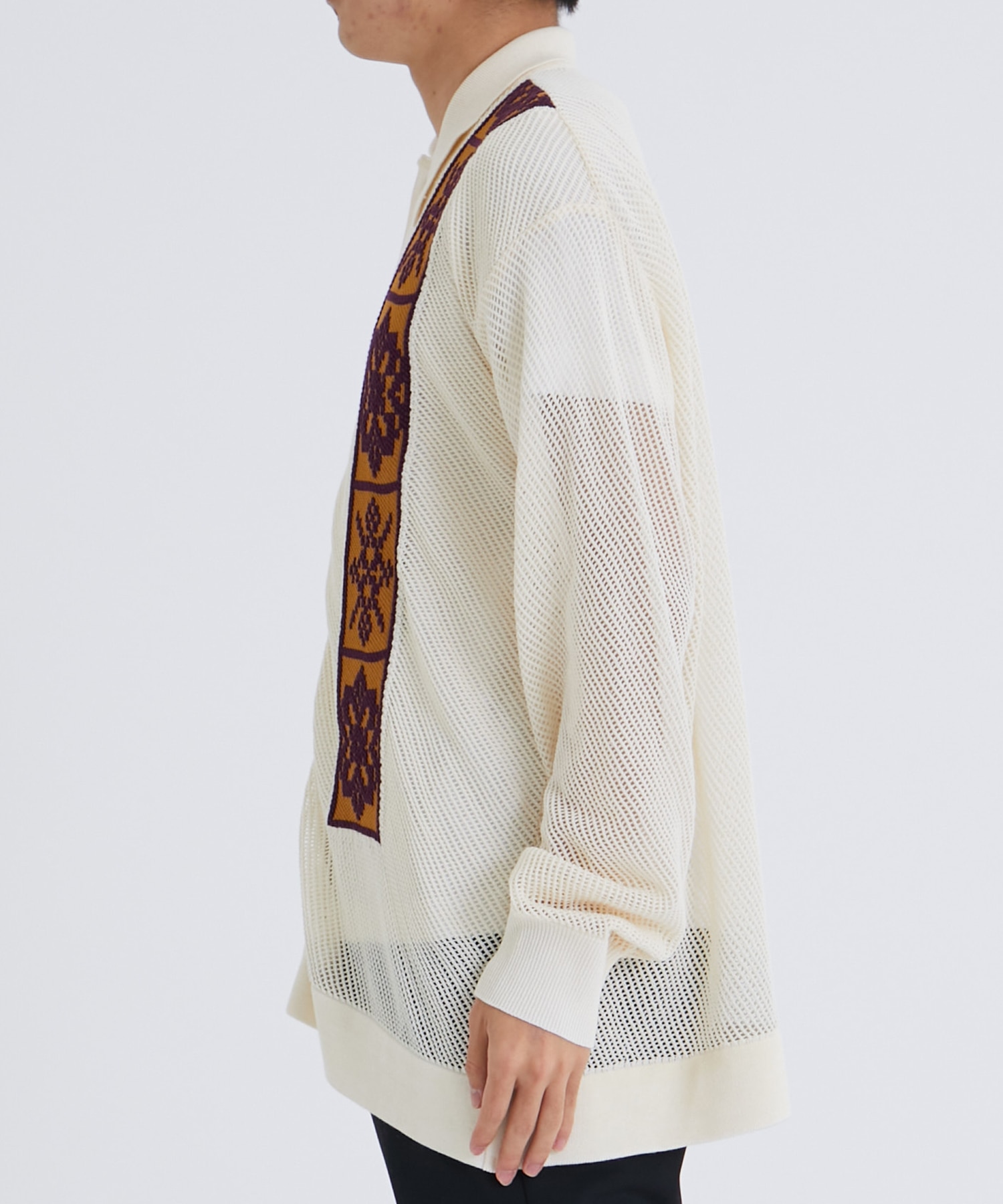 Mesh knit shirt | TOGA VIRILIS