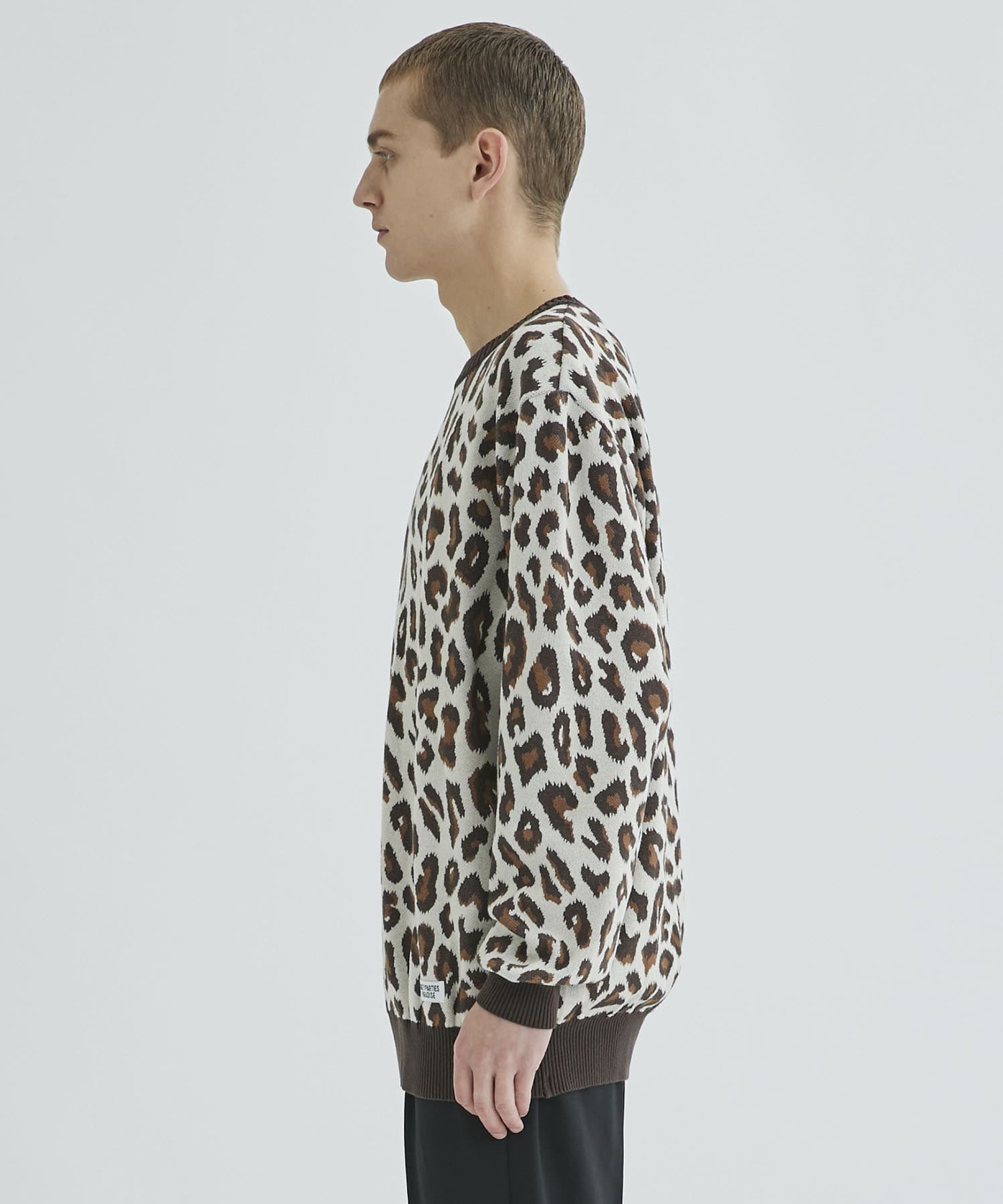 LEOPARD JACQUARD SWEATER｜WACKO MARIA