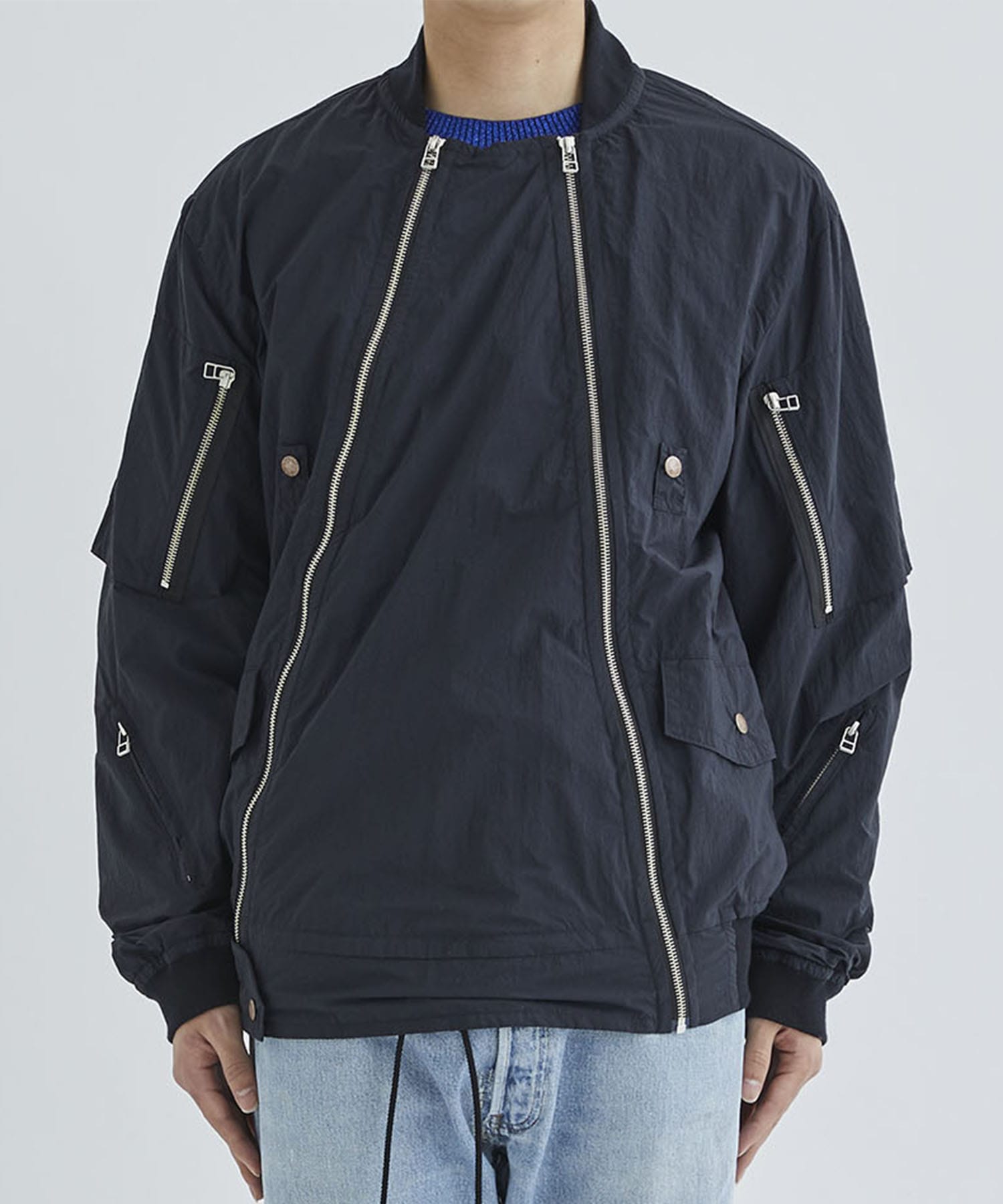 bed j.w. ford Double-Zip MA-1 Ver.2 ブラック-