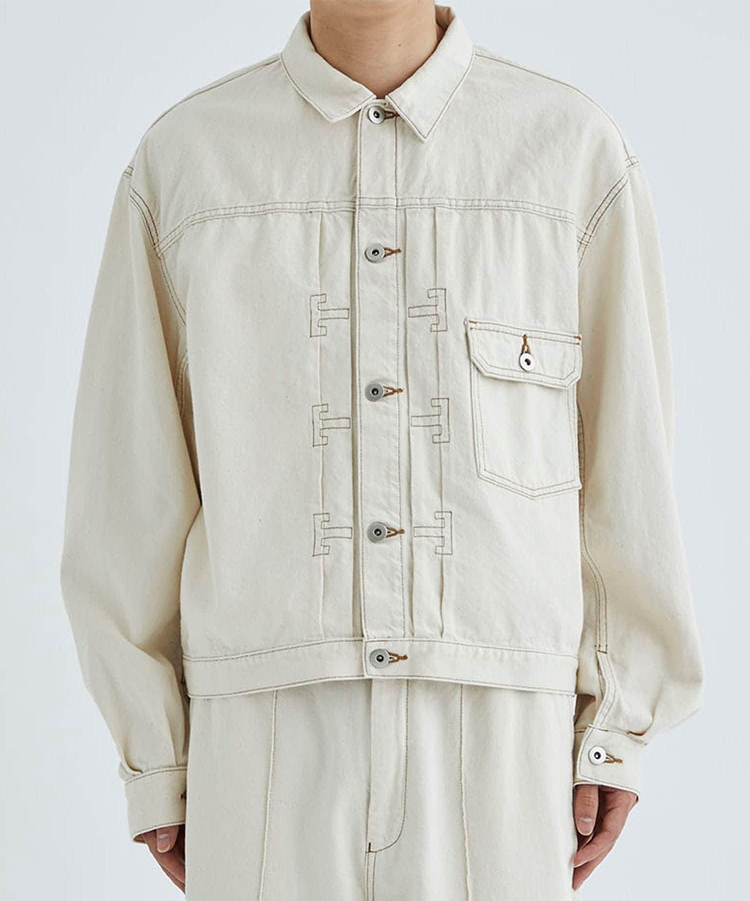 ttt_msw 23ss Organic Cotton Denim Jacket