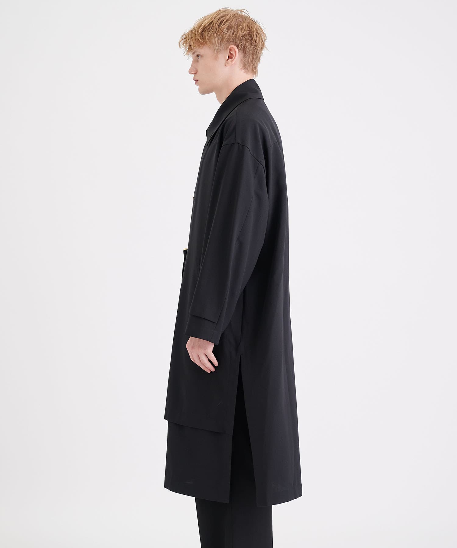 Layered Tie Locken Coat｜CULLNI