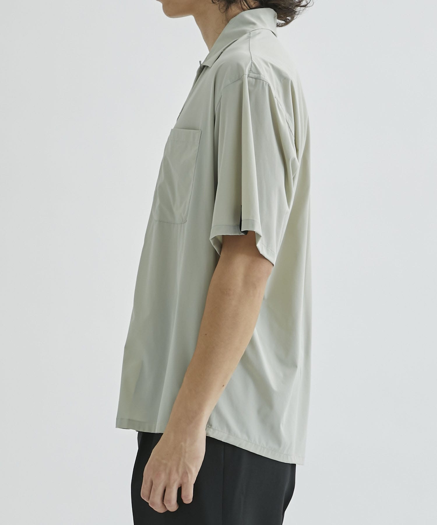 OPEN COLLAR S/S SHIRTS N.HOOLYWOOD