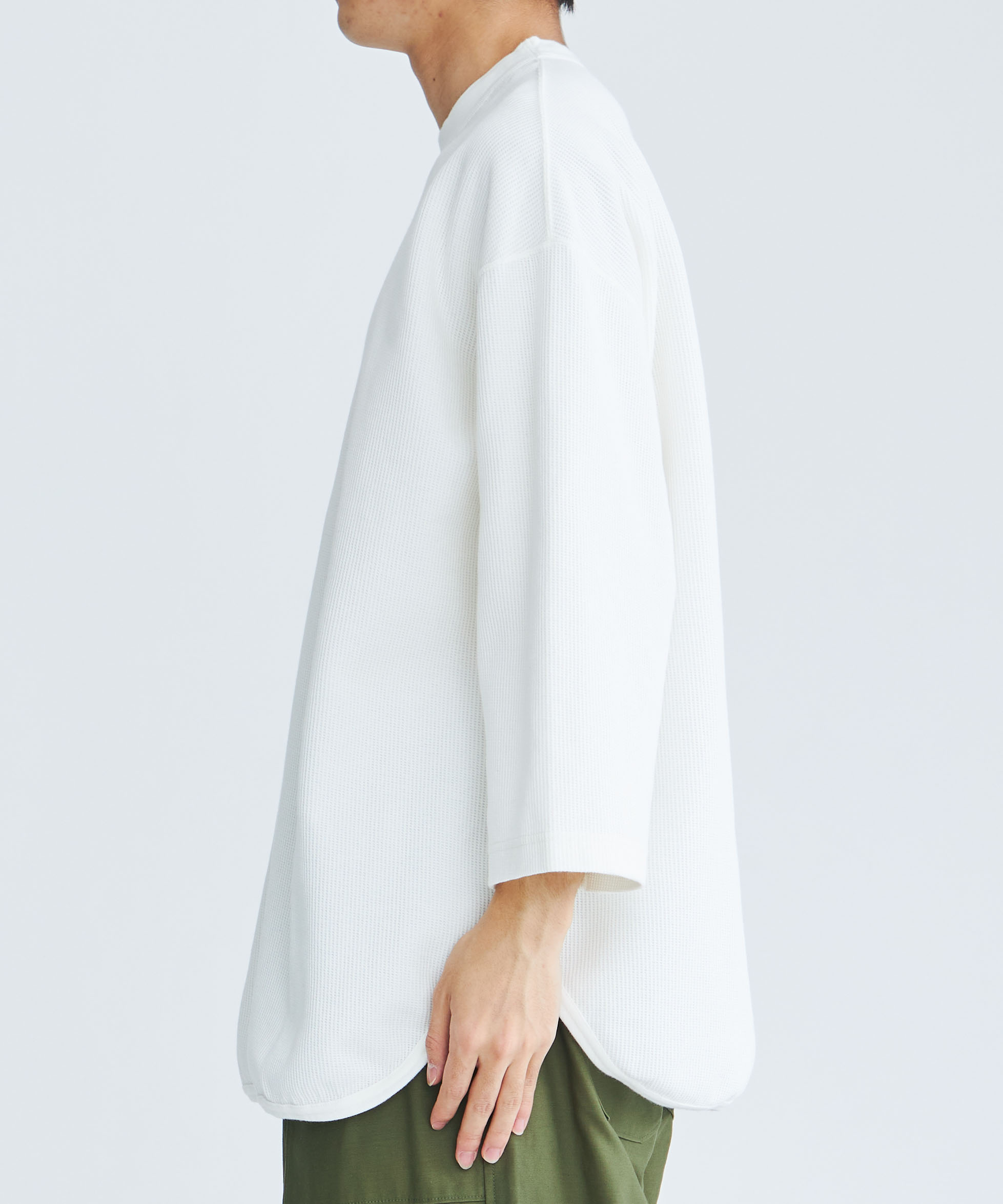 Rough&Smooth Thermal Baseball Tee｜blurhms