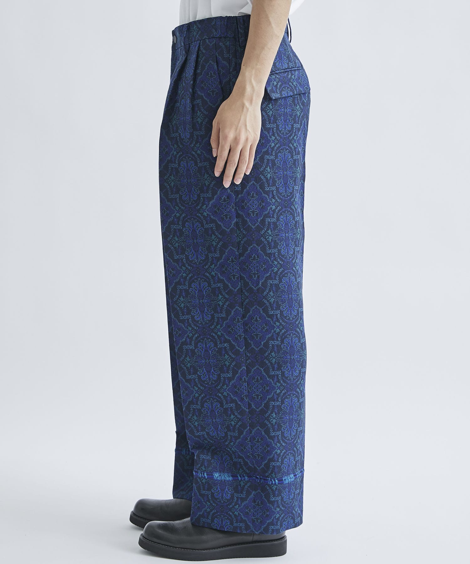 IRENISA 21SS TWO TUCKS WIDE PANTS | belspartner.com