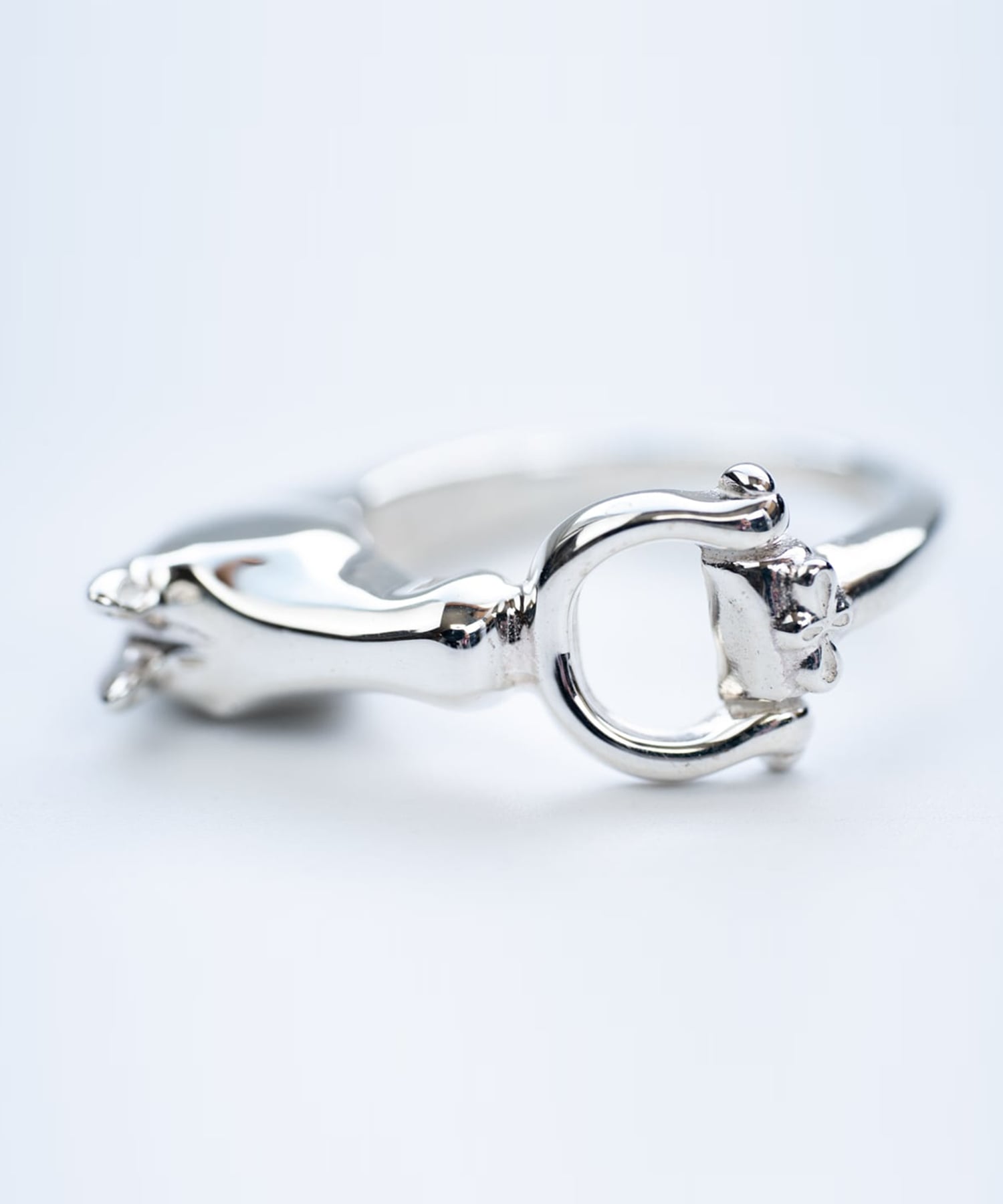 R-080 Horse ring (horse bit) WAKAN SILVER SMITH
