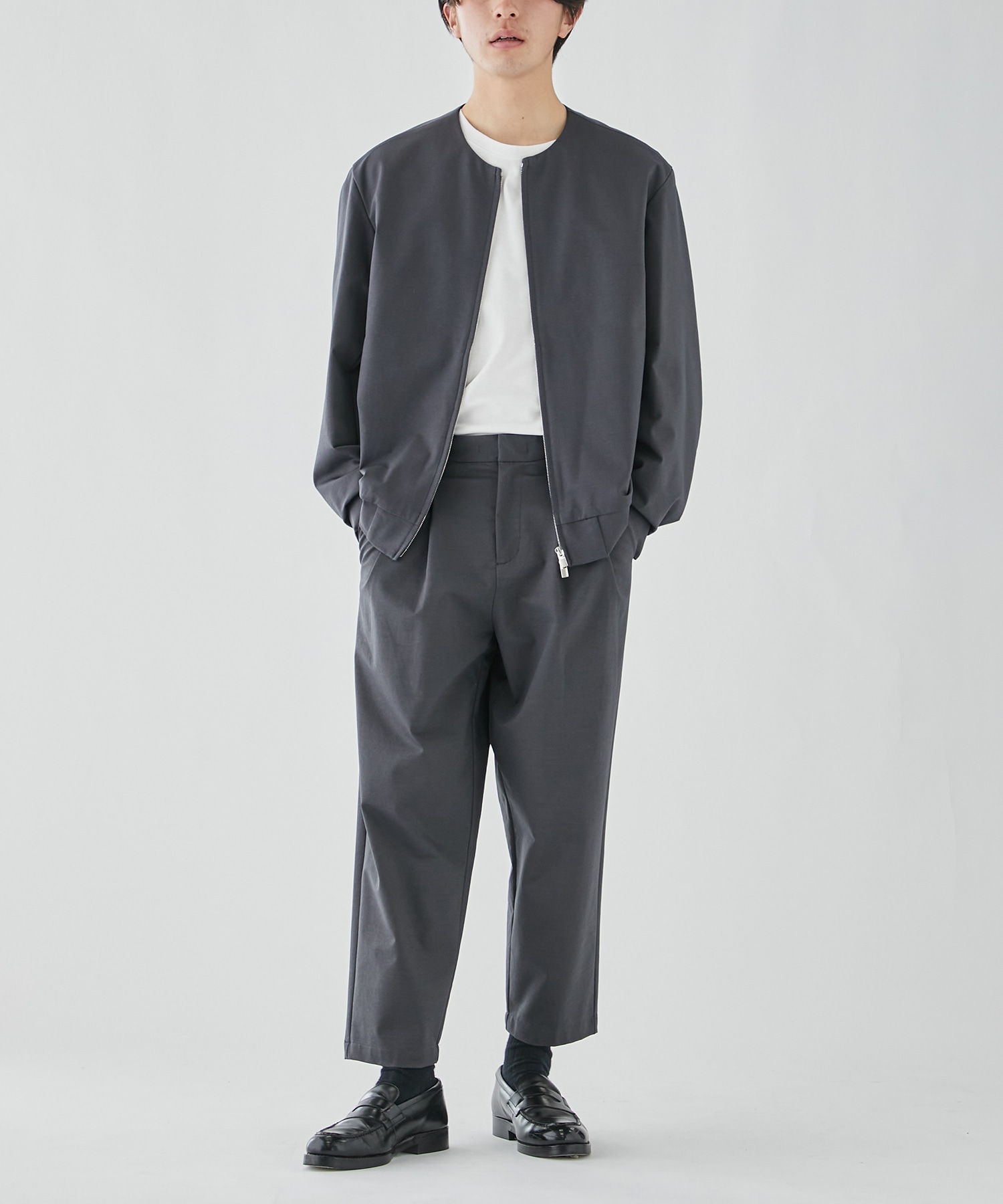 別注〉2TUCK WIDE SLACKS | ATTACHMENT