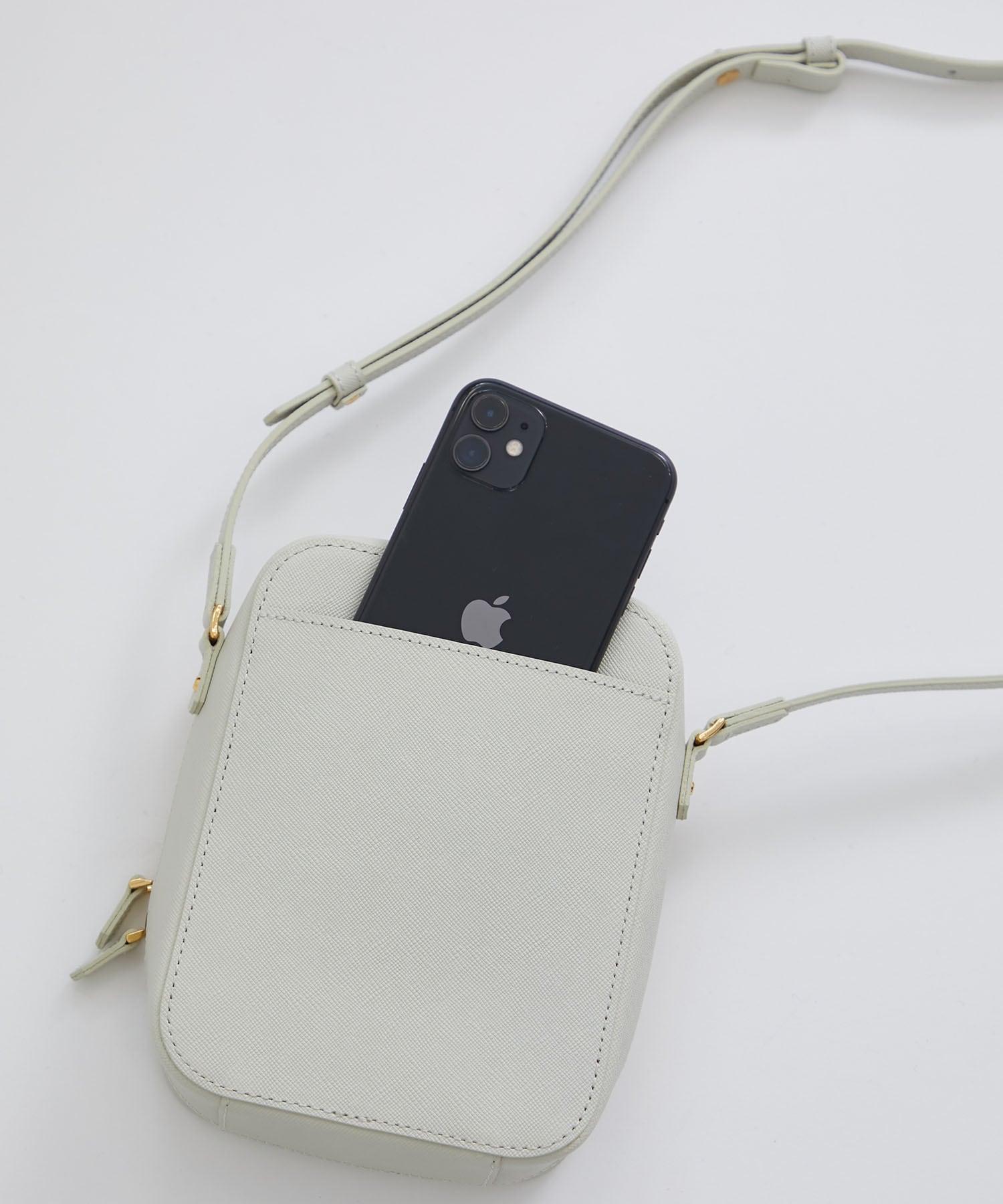 Leather Mini Shoulder Bag | CULLNI