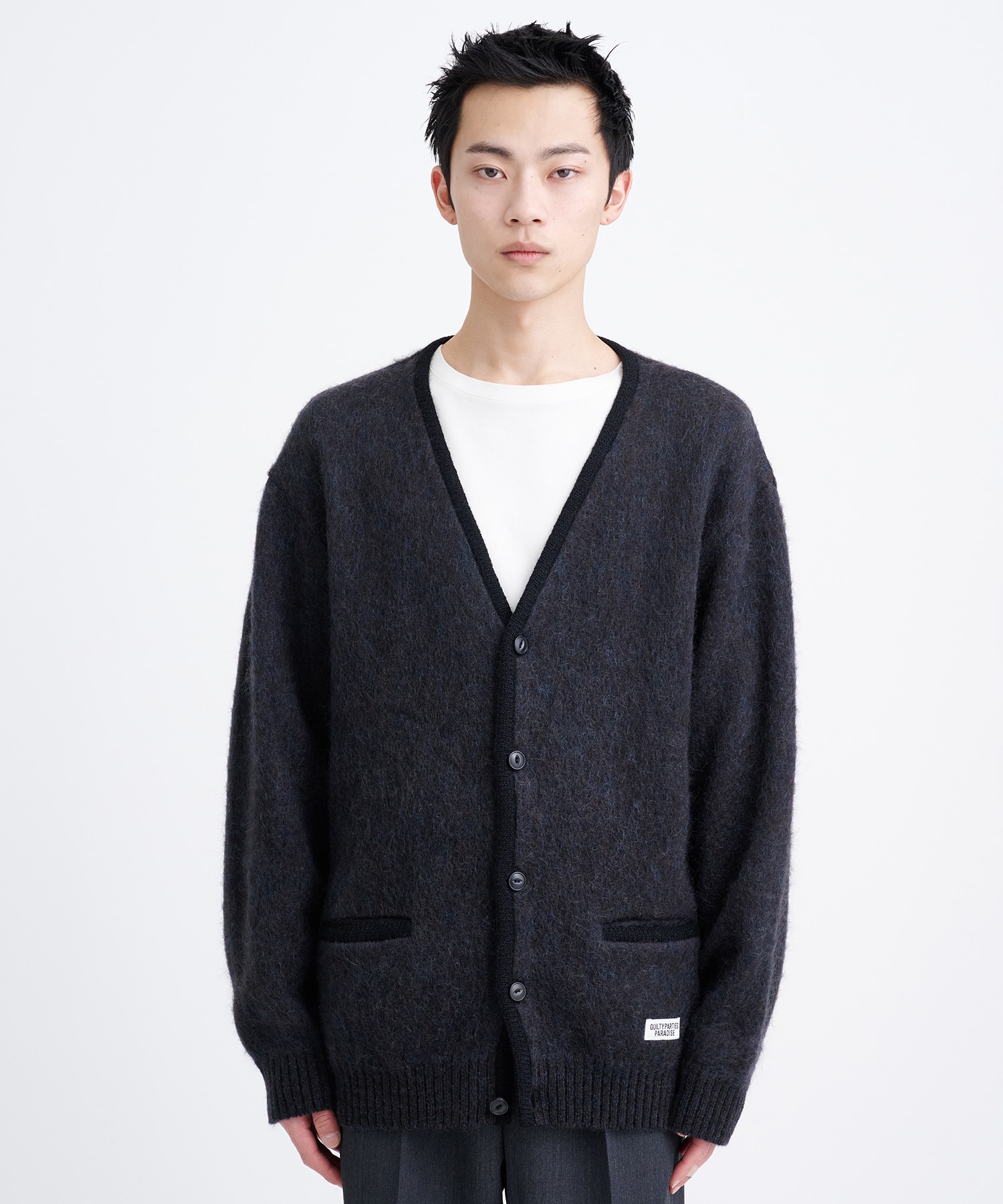 MIX MOHAIR CARDIGAN WACKO MARIA