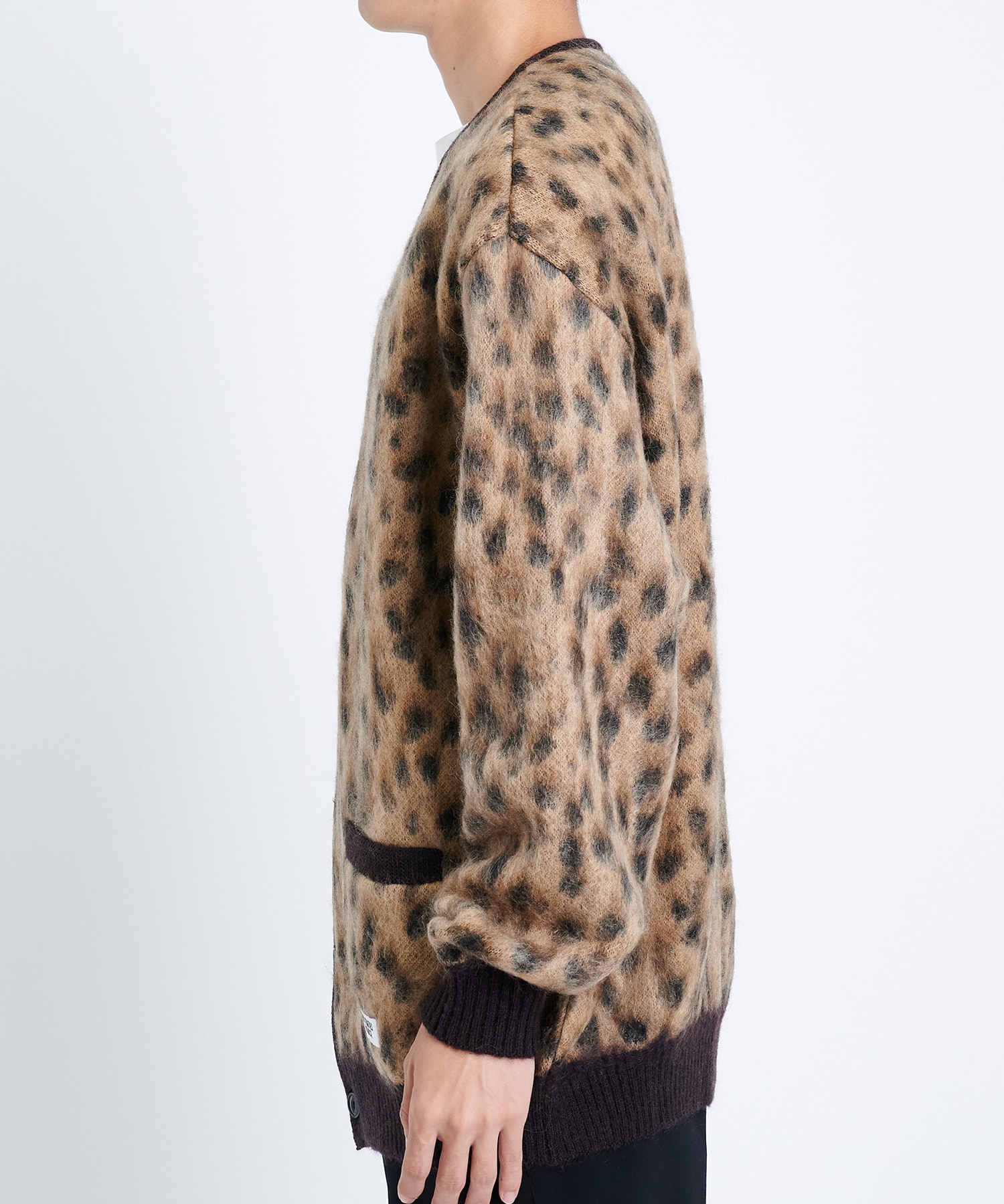 LEOPARD MOHAIR CARDIGAN ( TYPE-1 )｜WACKO MARIA