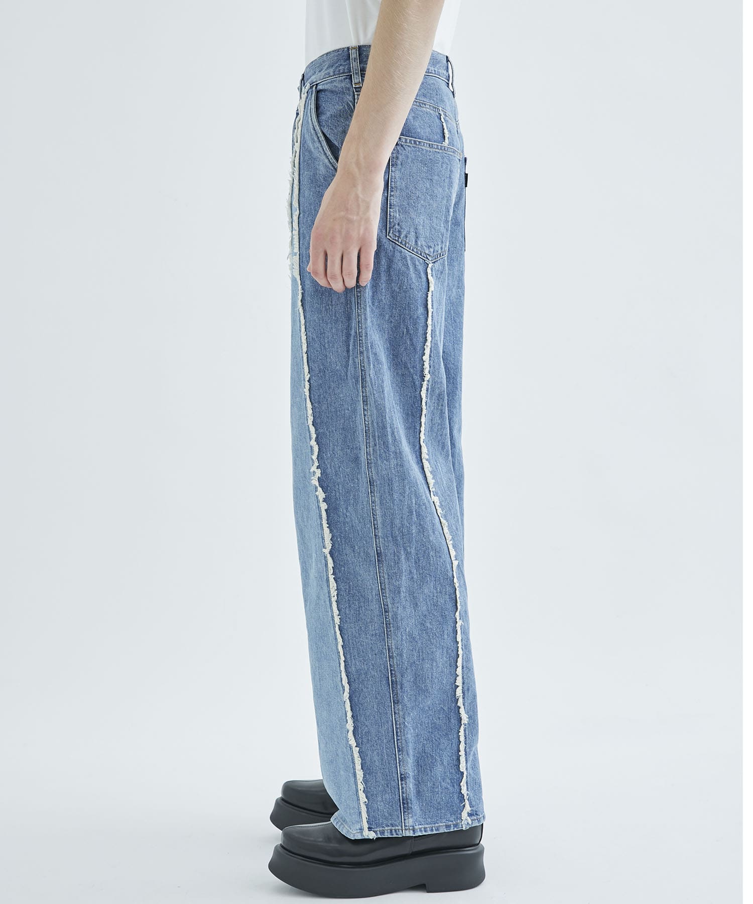 予約販売 STUDIOUS別注 SWITCHING OVER DENIM on PANTS PANTS メンズ