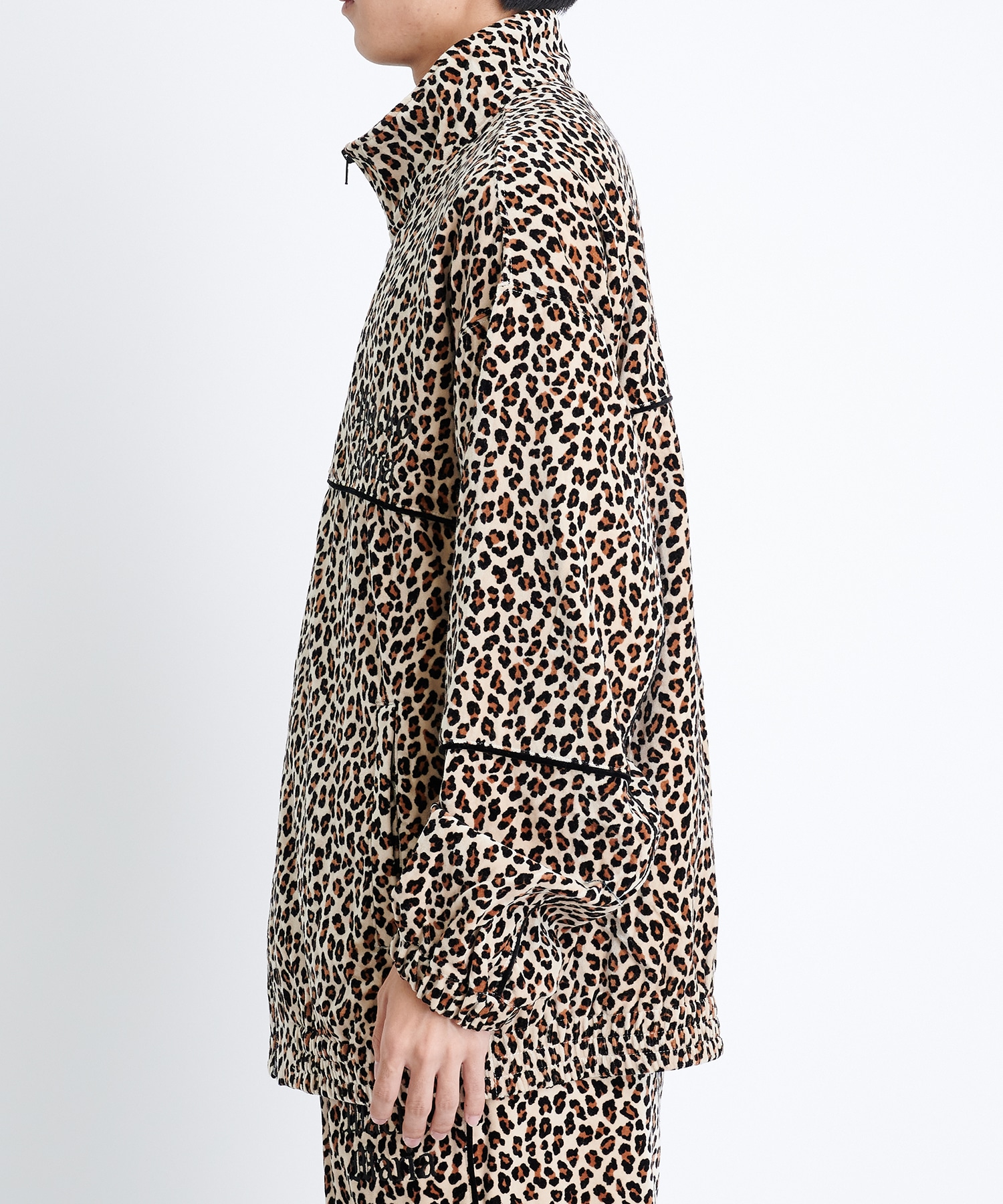 LEOPARD VELVET TRACK JACKET｜WACKO MARIA