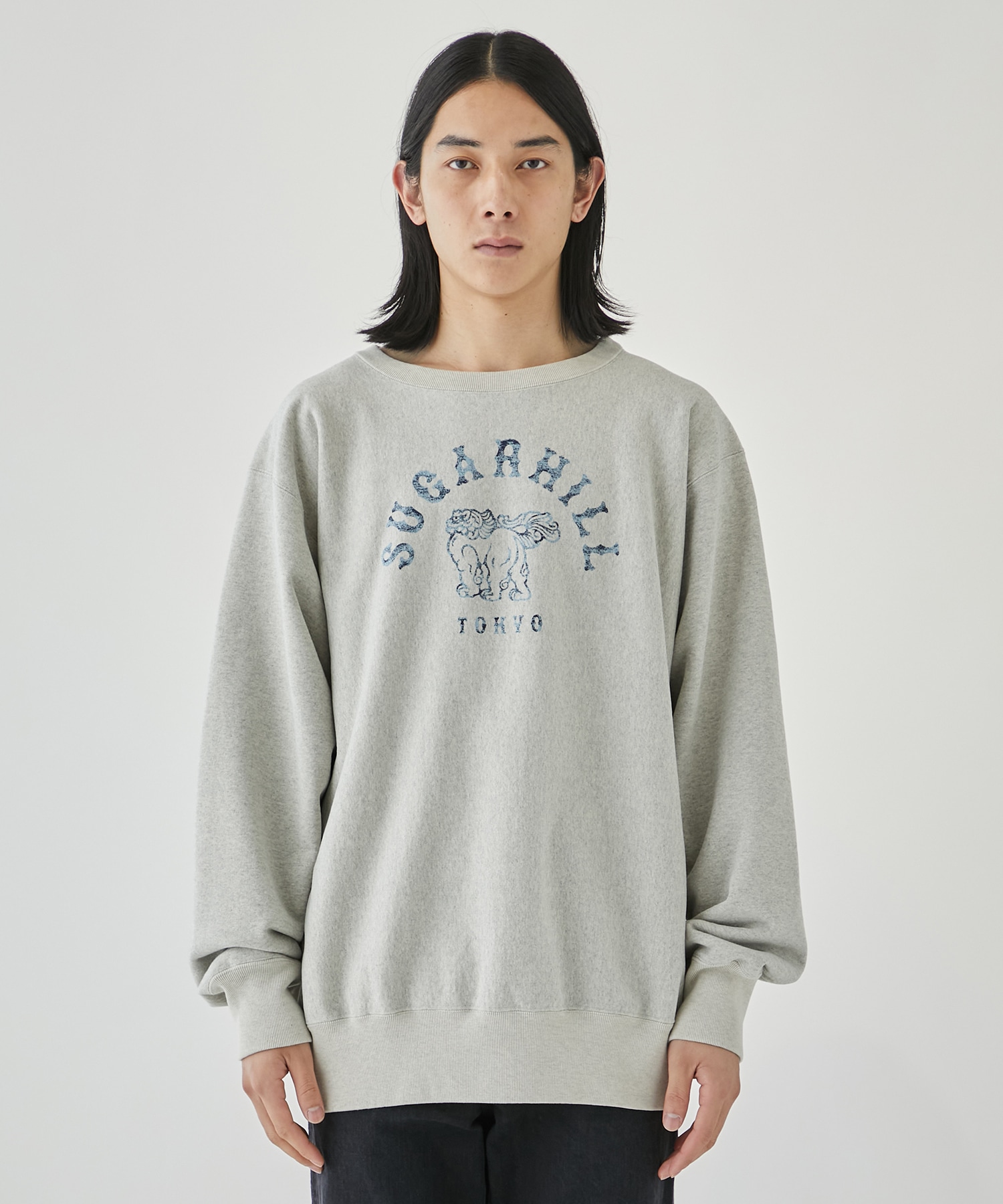 LOGO PRINTED SWEATSHIRT SUGARHILL