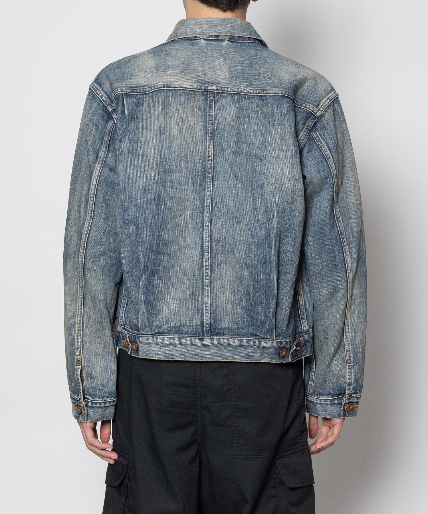 FADED MODERN DENIM JACKET SUGARHILL