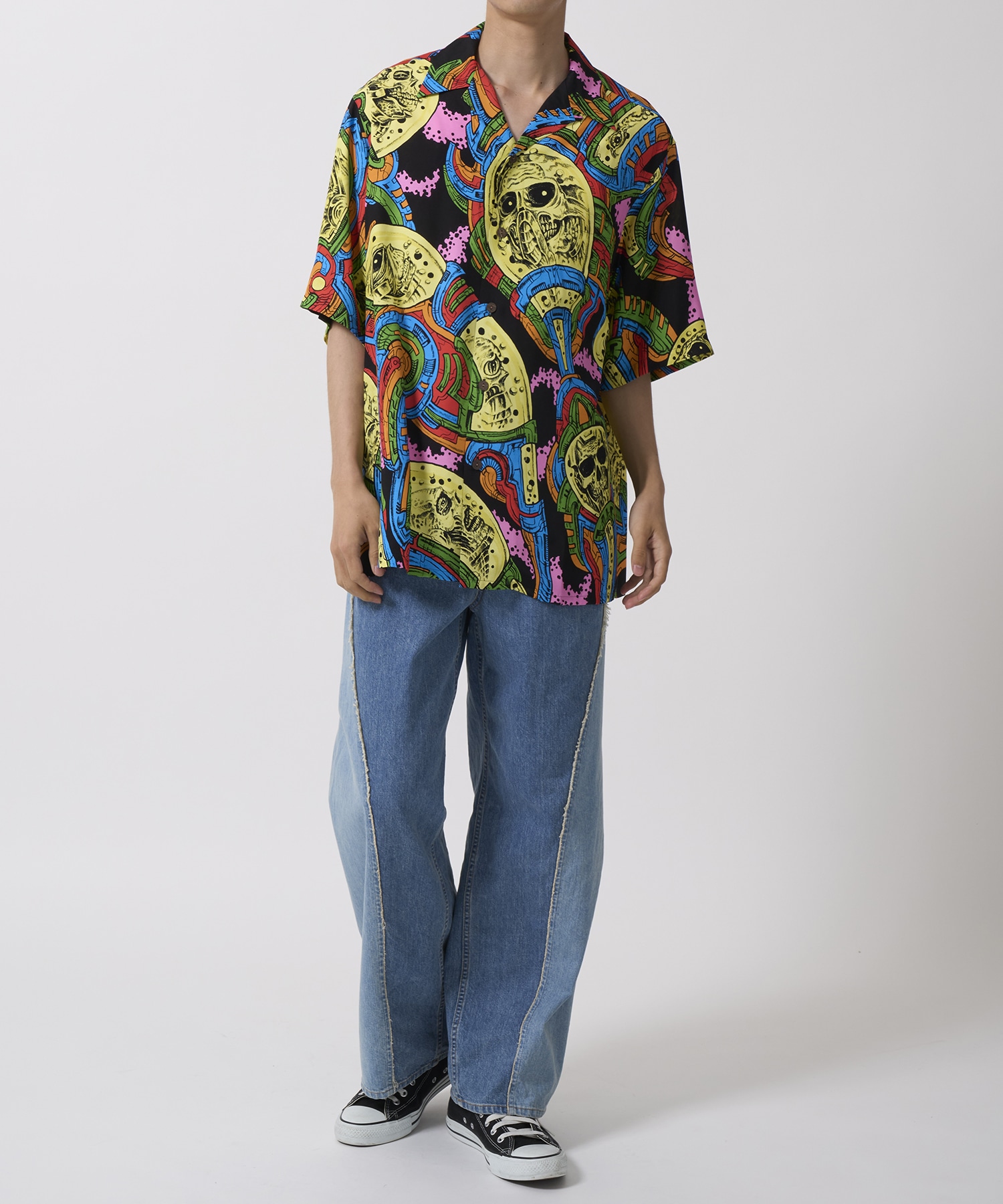 HAWAIIAN SHIRT S/S ( TYPE-5 ) WACKO MARIA