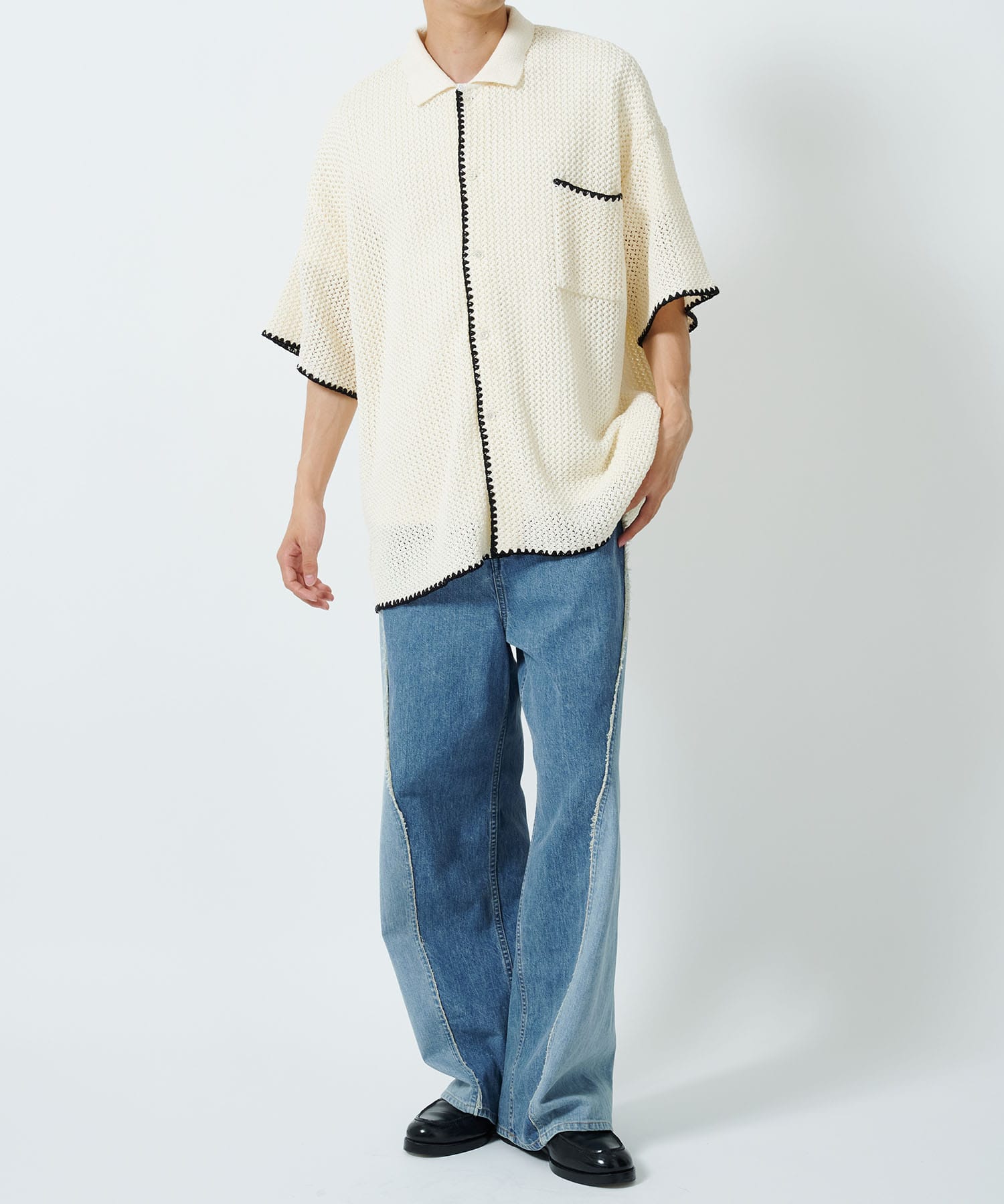 SHELL STITCH MESH KNIT SHIRTS DISCOVERED