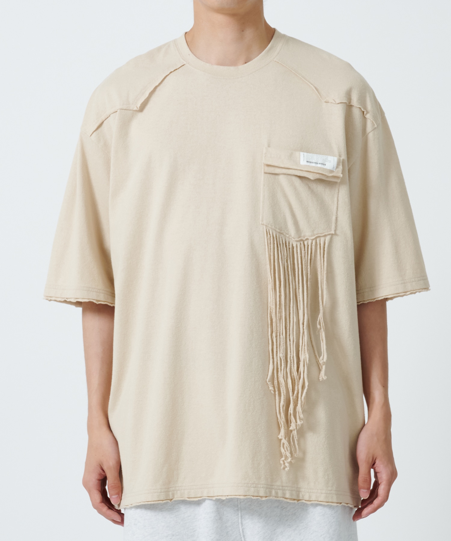 BOUCLE NEP FRINGE Tee FACCIES