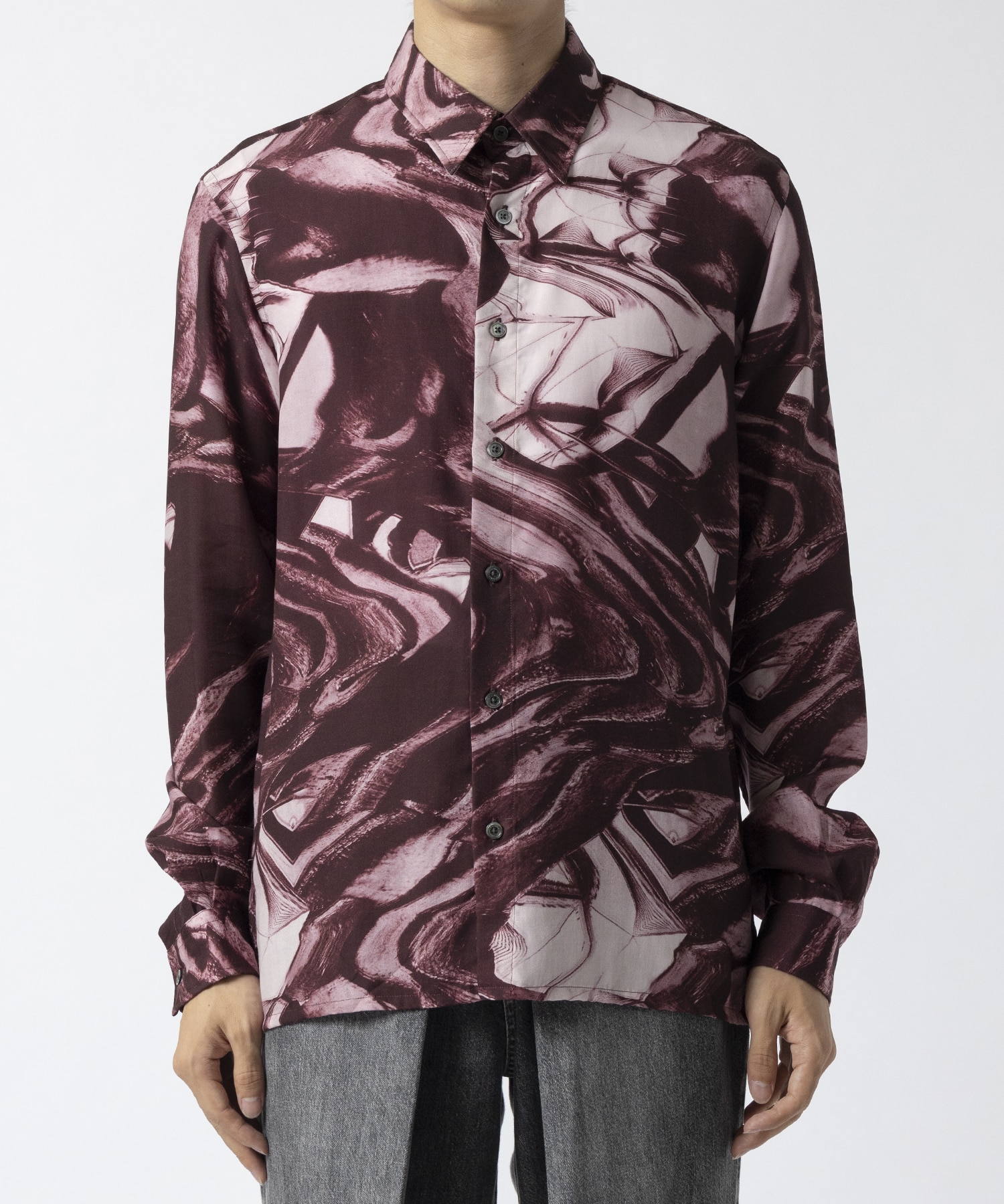 ALL OVER PRINT REGULAR COLLAR SHIRT JOHN LAWRENCE SULLIVAN