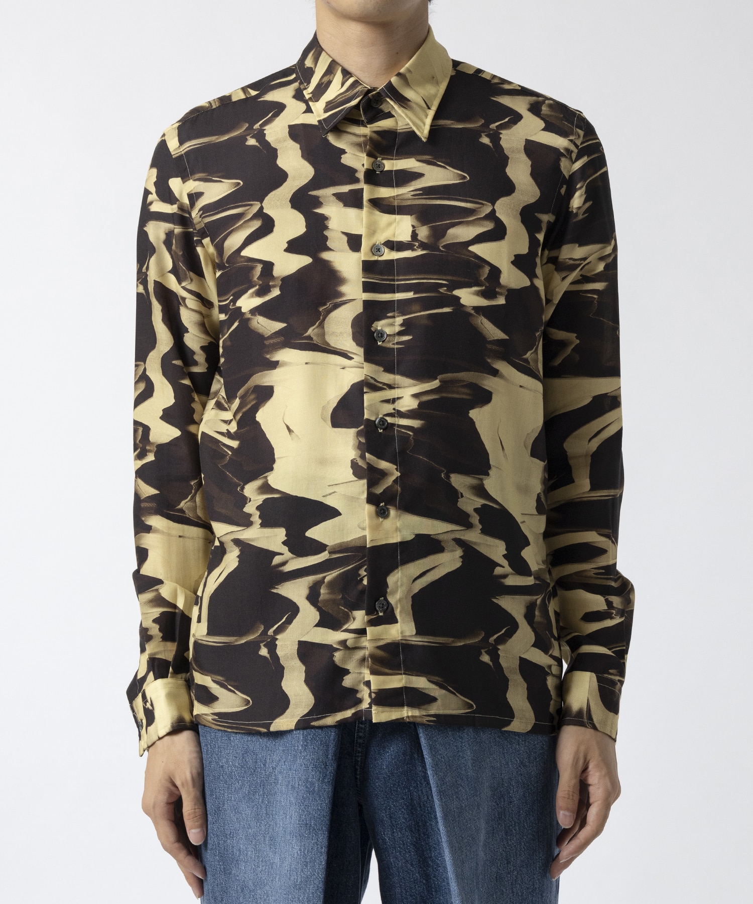 ALL OVER PRINT REGULAR COLLAR SHIRT JOHN LAWRENCE SULLIVAN