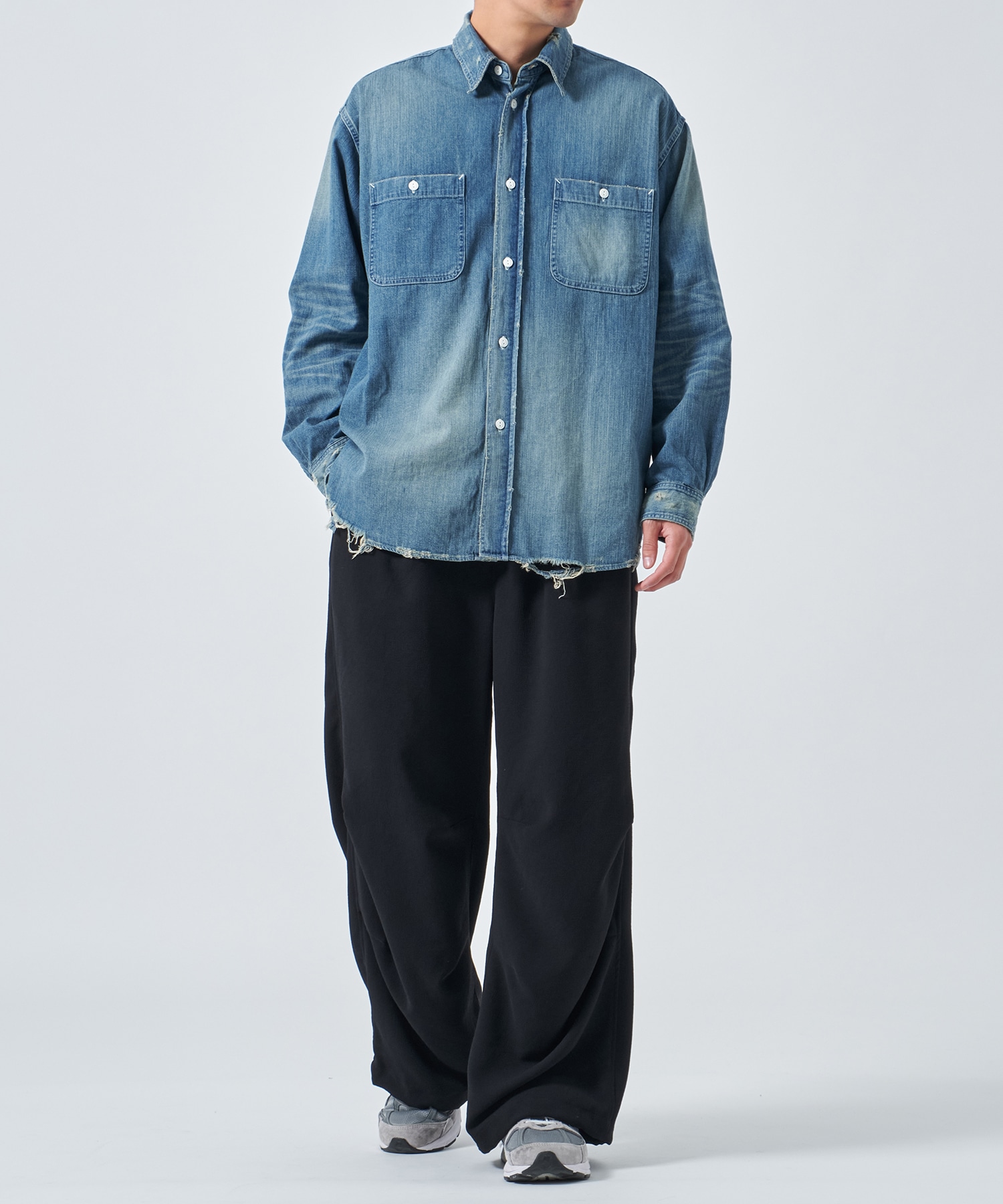 〈別注〉DAMAGE SHIRT MARKAWARE/marka