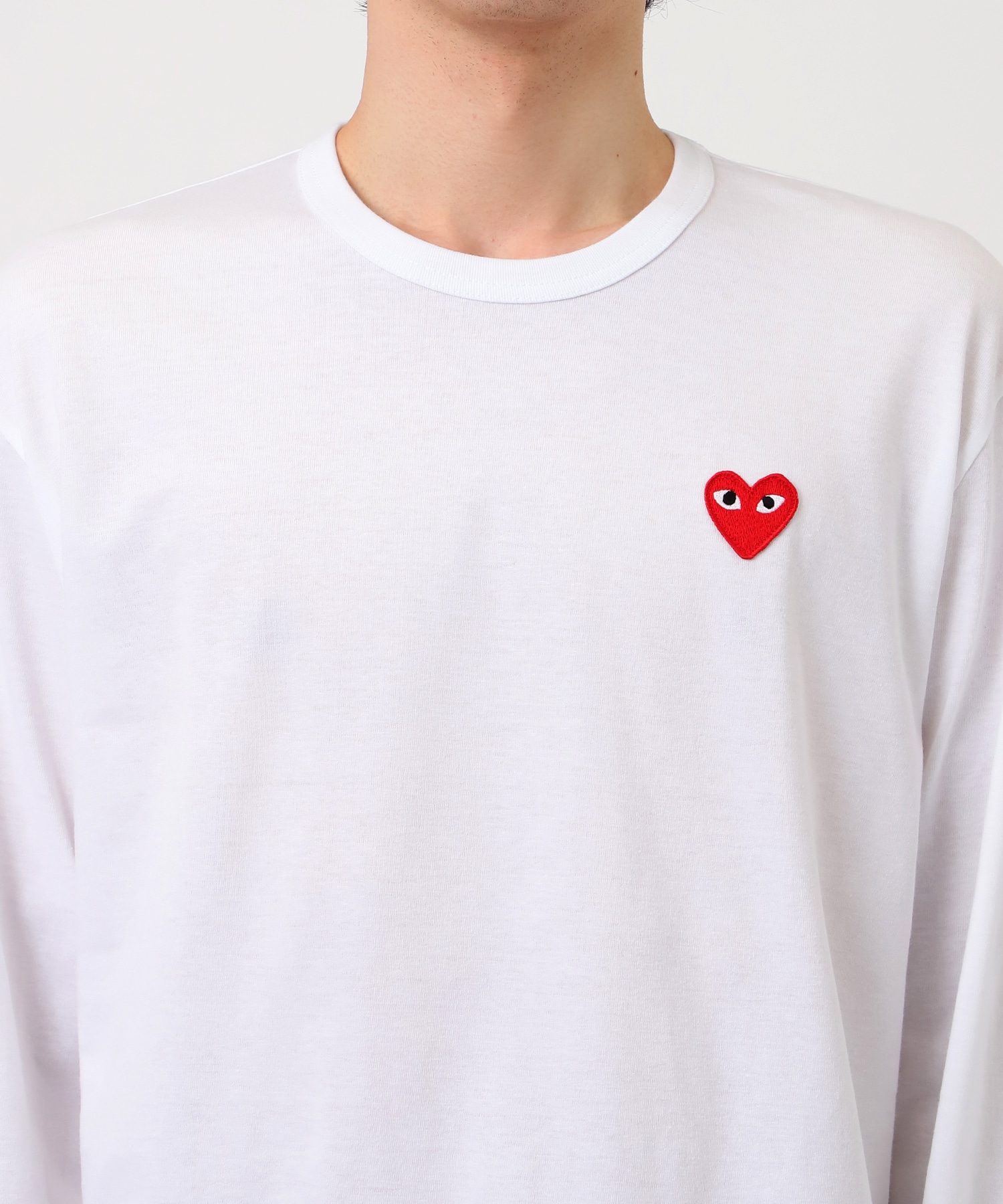 AX-T118-051 Unisex Long Sleeve T-Shirt PLAY COMME des GARCONS