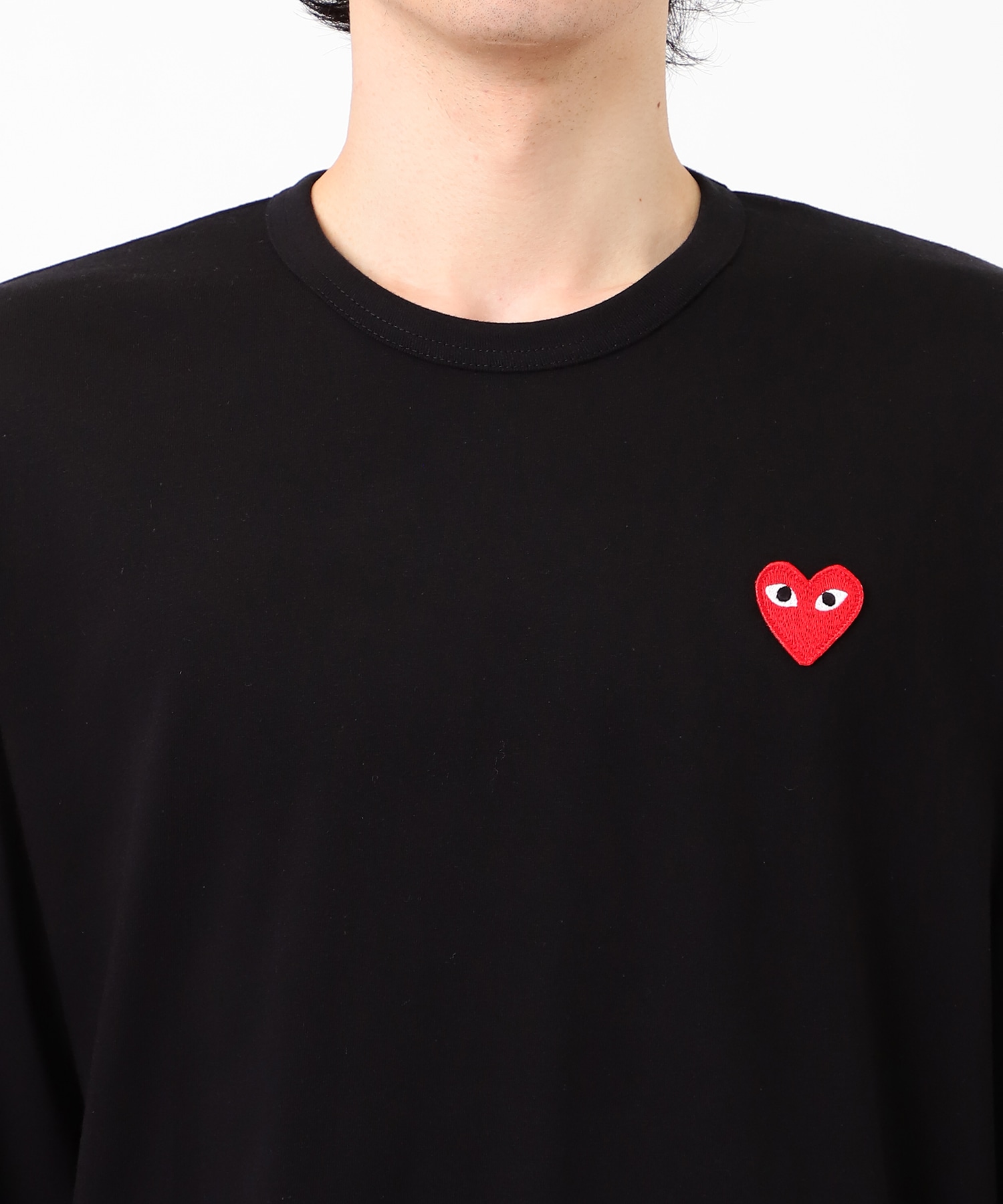 AX-T118-051 Unisex Long Sleeve T-Shirt PLAY COMME des GARCONS