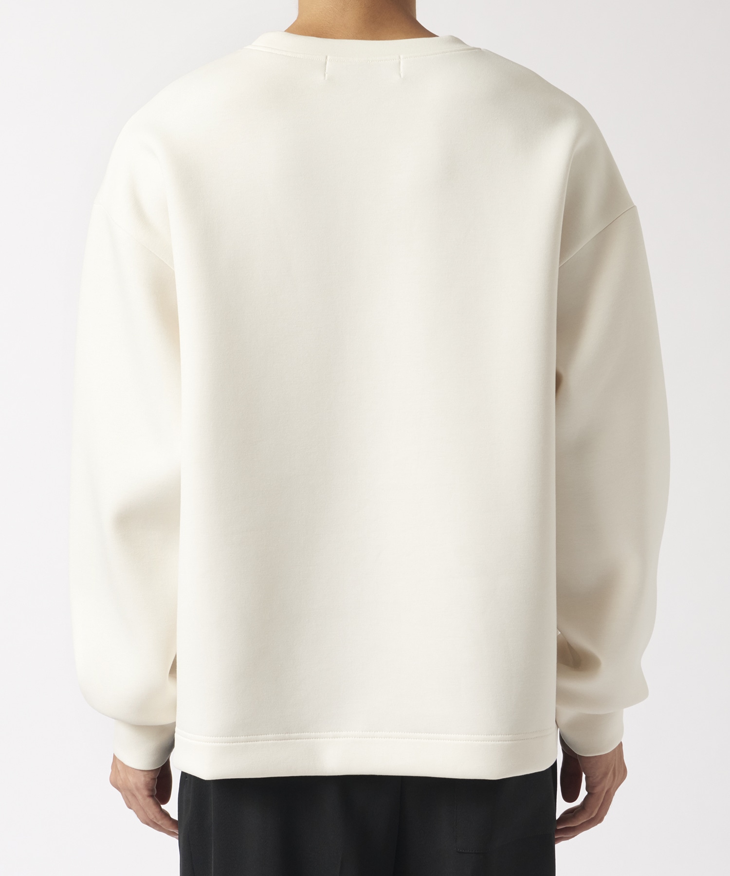 CULLNI Logo Embroidery Double Knit Pullover CULLNI