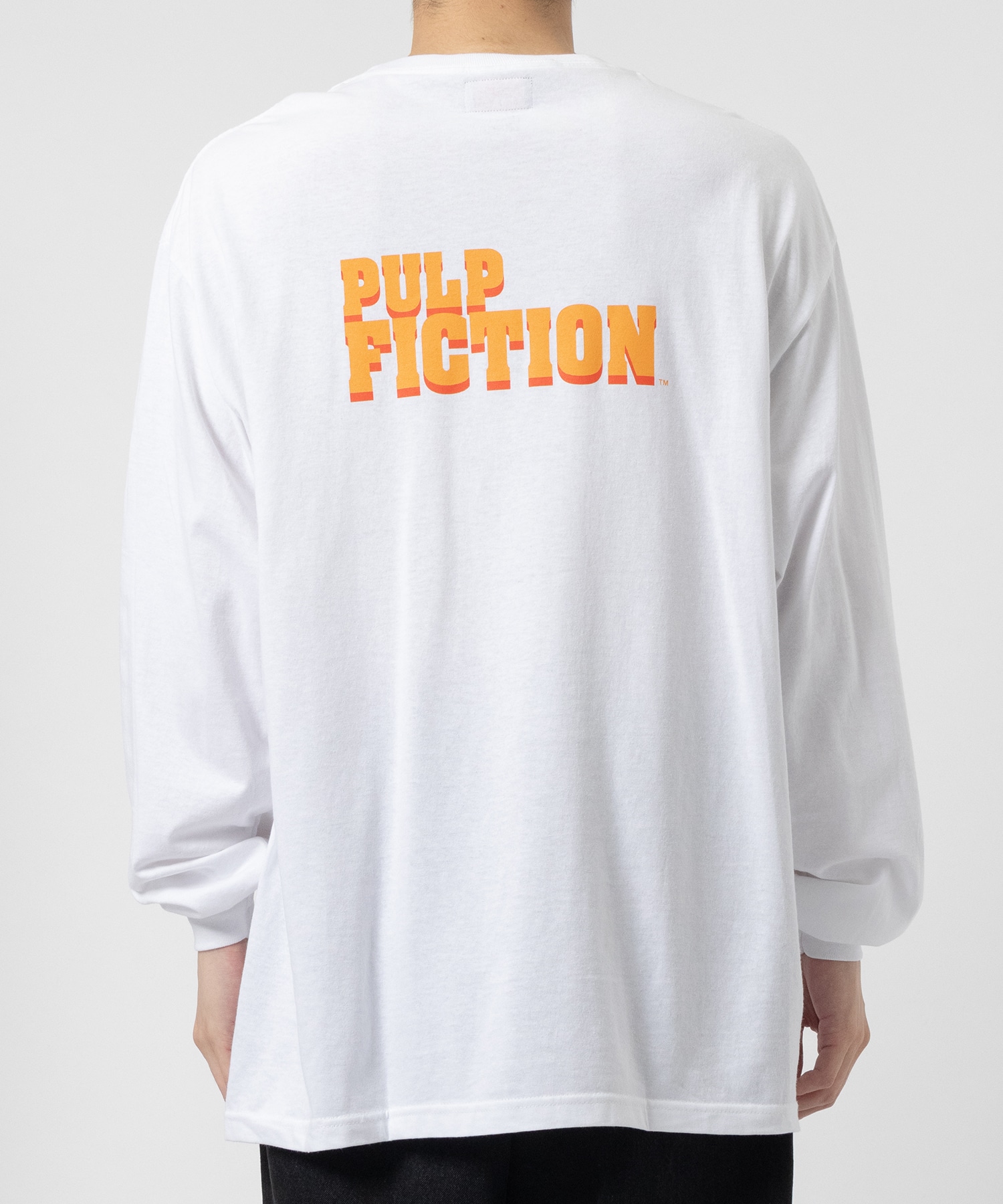 PULP FICTION / CREW NECK LONG SLEEVE T-SHIRT ( TYPE-1 ) WACKO MARIA