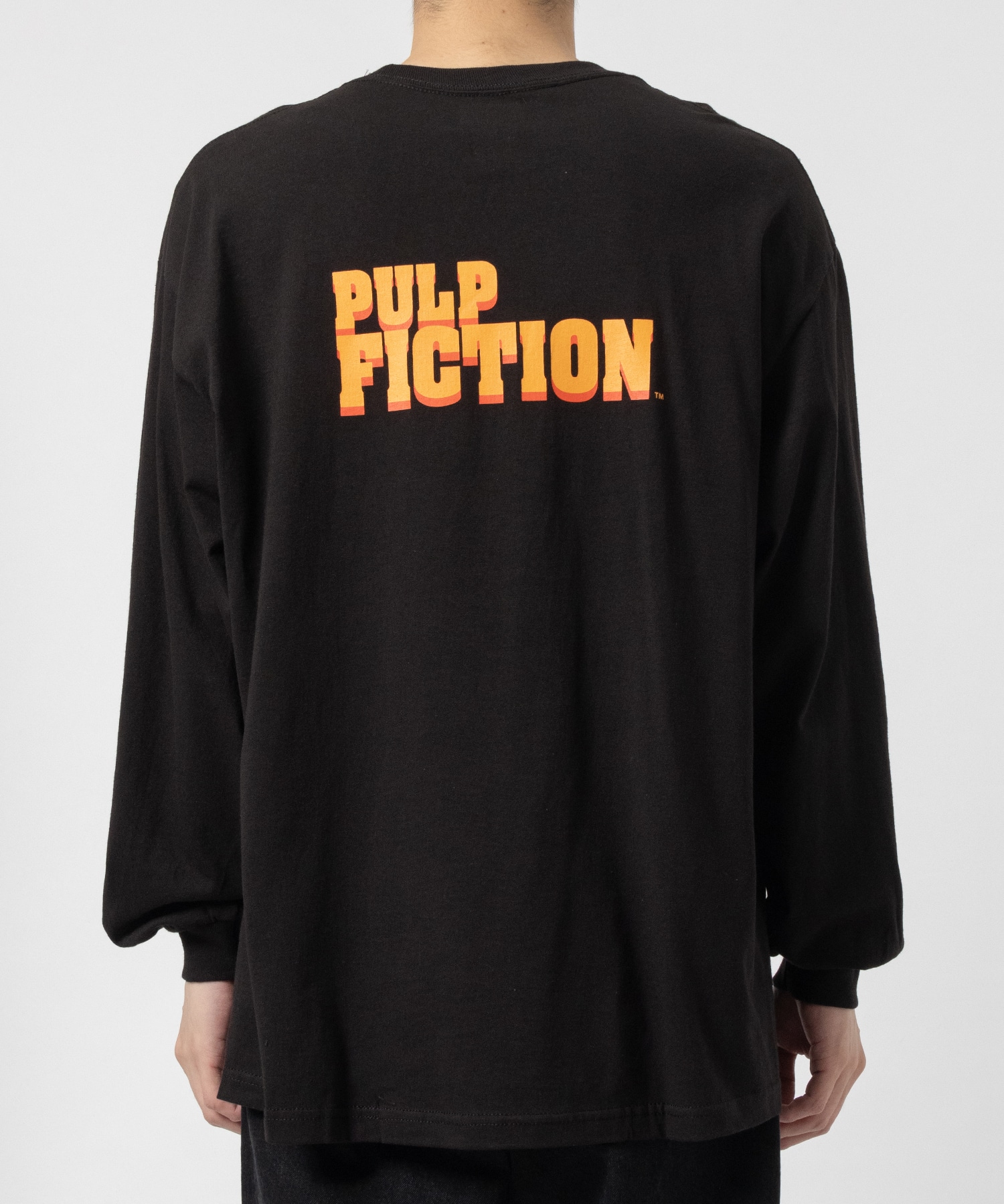 PULP FICTION / CREW NECK LONG SLEEVE T-SHIRT ( TYPE-1 ) WACKO MARIA