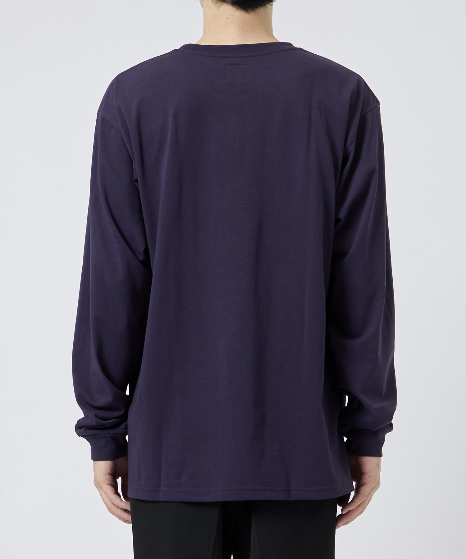 L/S Crew Neck Tee -Poly Jersey- NEEDLES