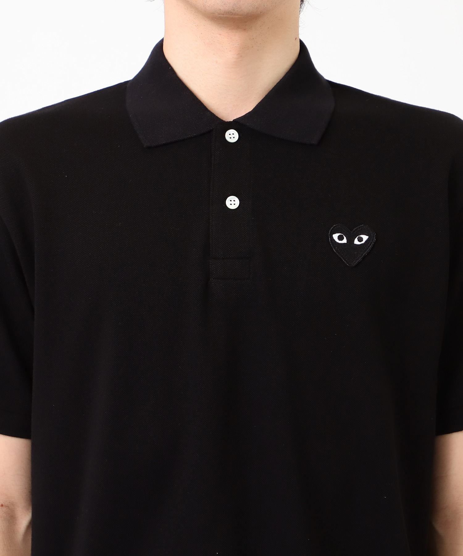 AX-T066-051　Unisex Polo PLAY COMME des GARCONS