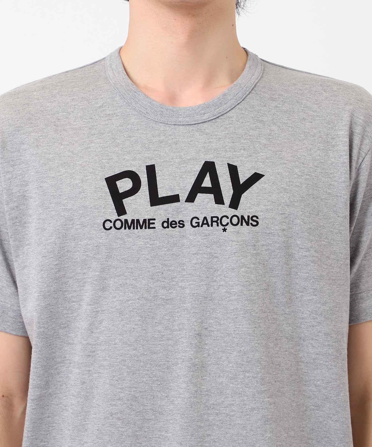 AX-T072-051　T-SHIRT LOGO PRINT PLAY LOGO PLAY COMME des GARCONS