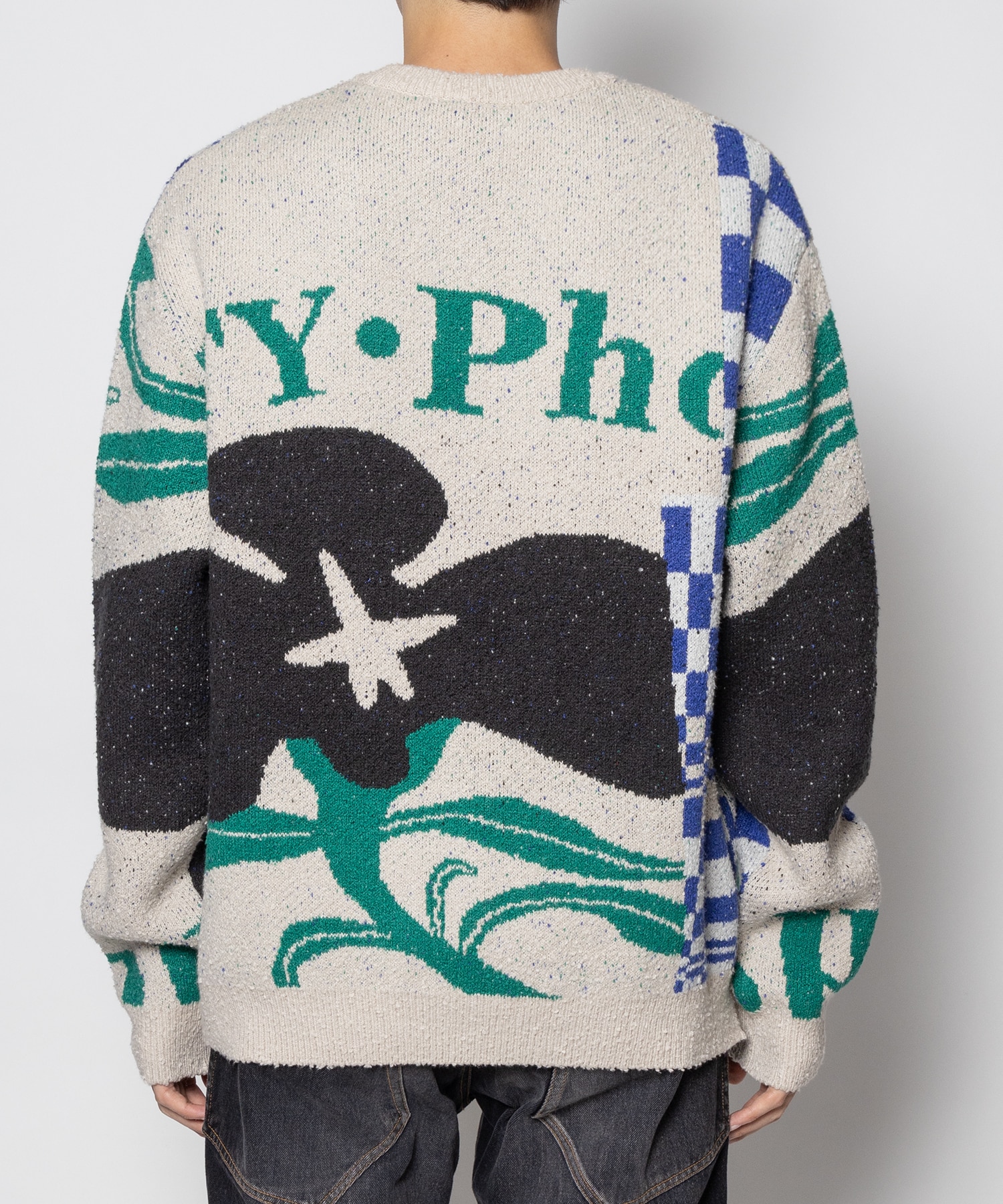 Intarsia-knit jumper KHOKI