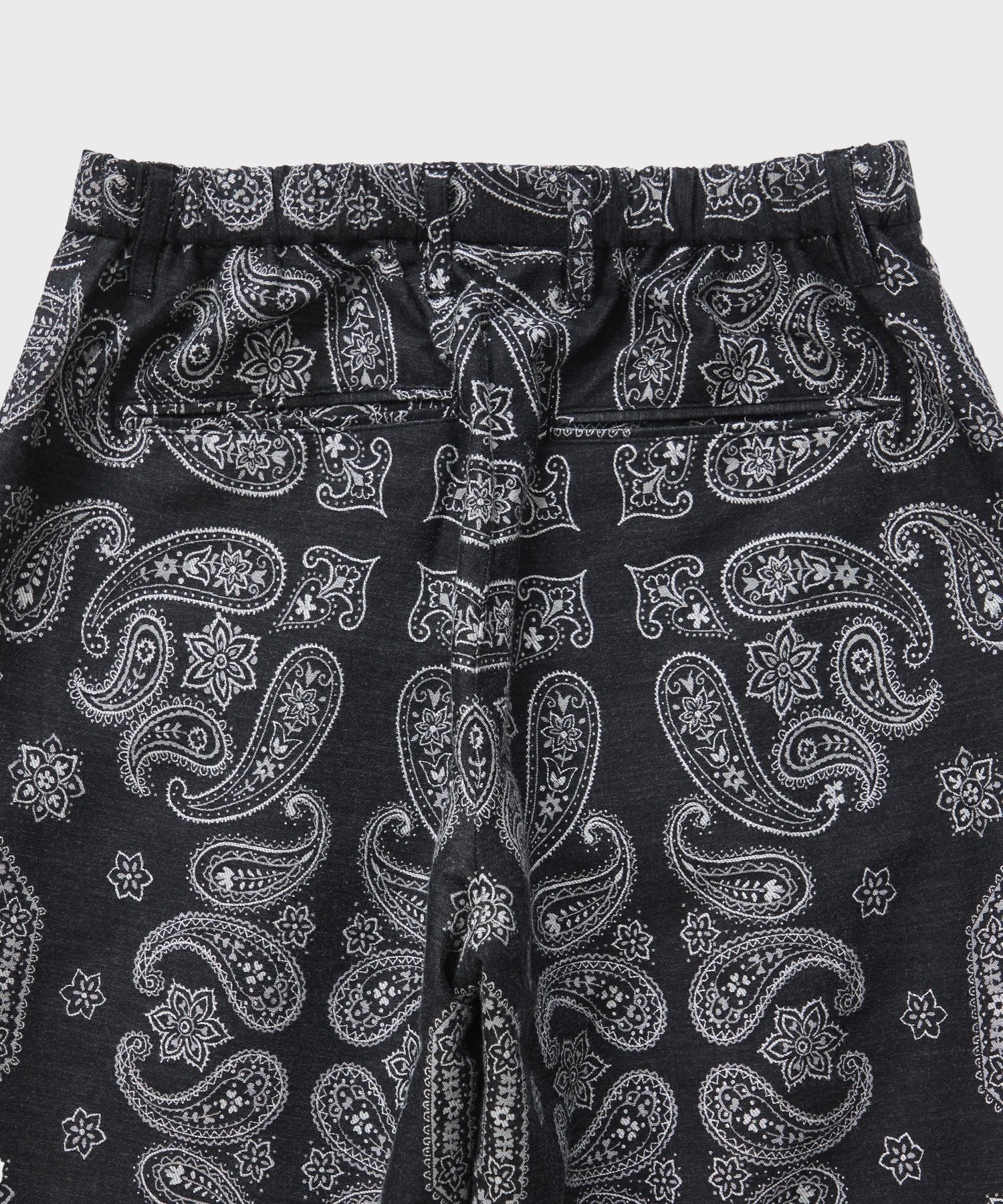 Wide utility trouser -Bandana Jacquard superNova.