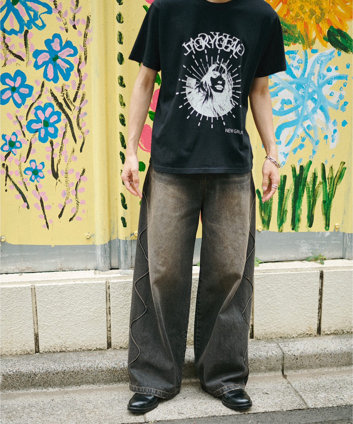 〈別注〉Grunge buggy denim BADWAY