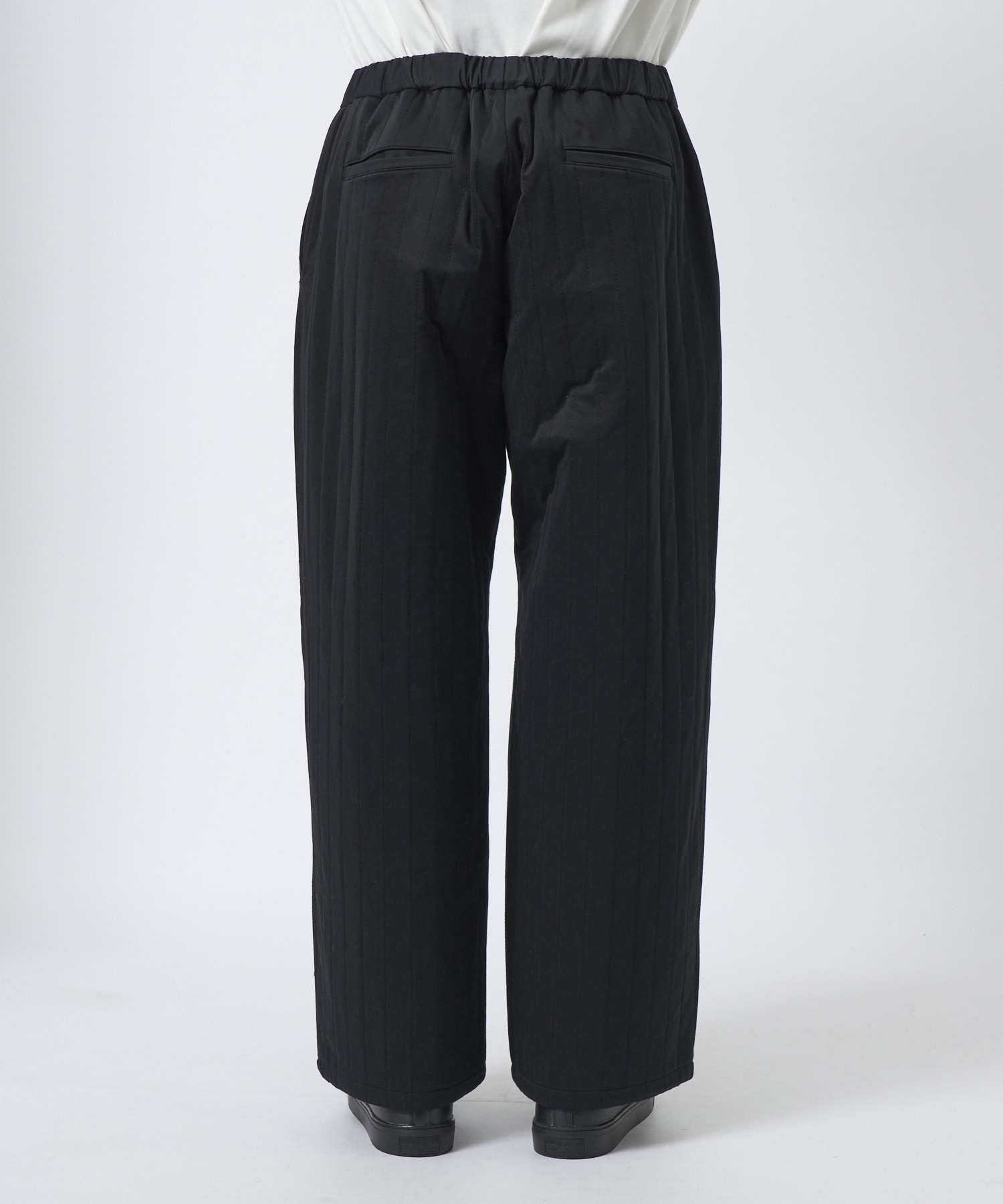 46G Quilted Stripe Easy Trousers KANEMASA PHIL.