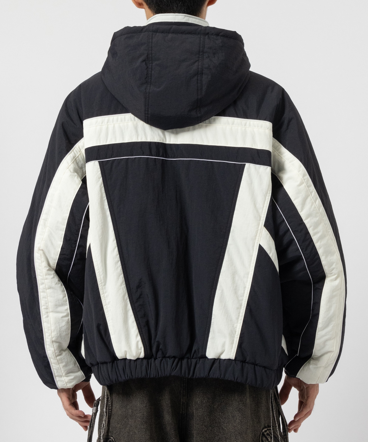 Puffer Two Tone Track Jacket BASICKS