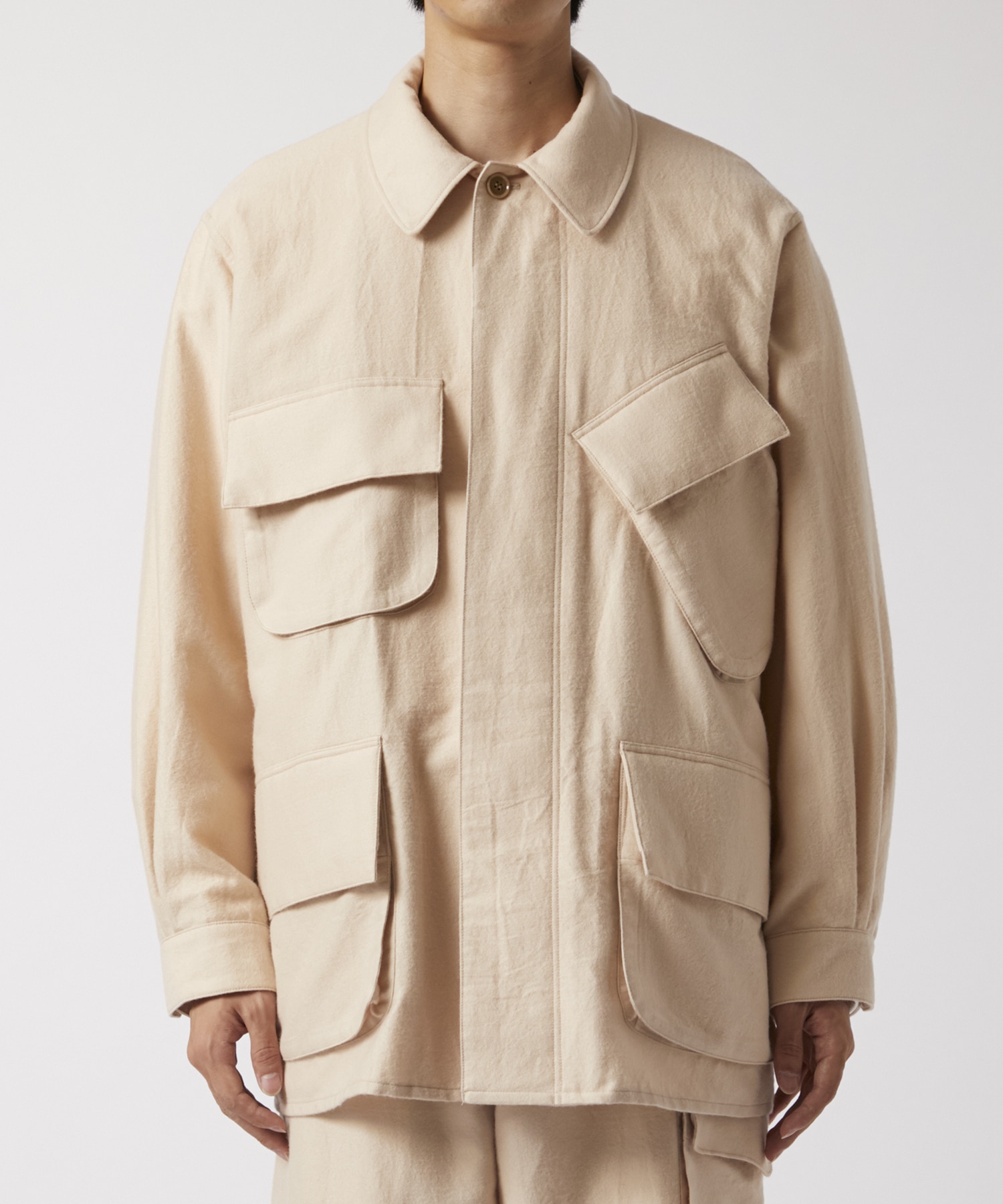 Wool Napping Beacon Jacket blurhms