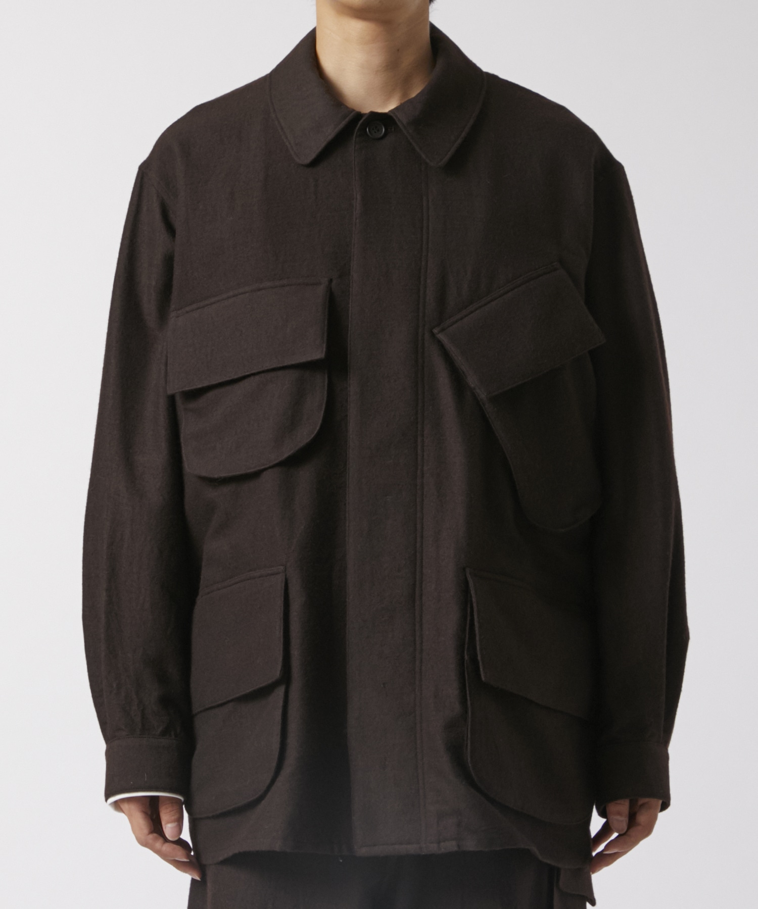 Wool Napping Beacon Jacket blurhms