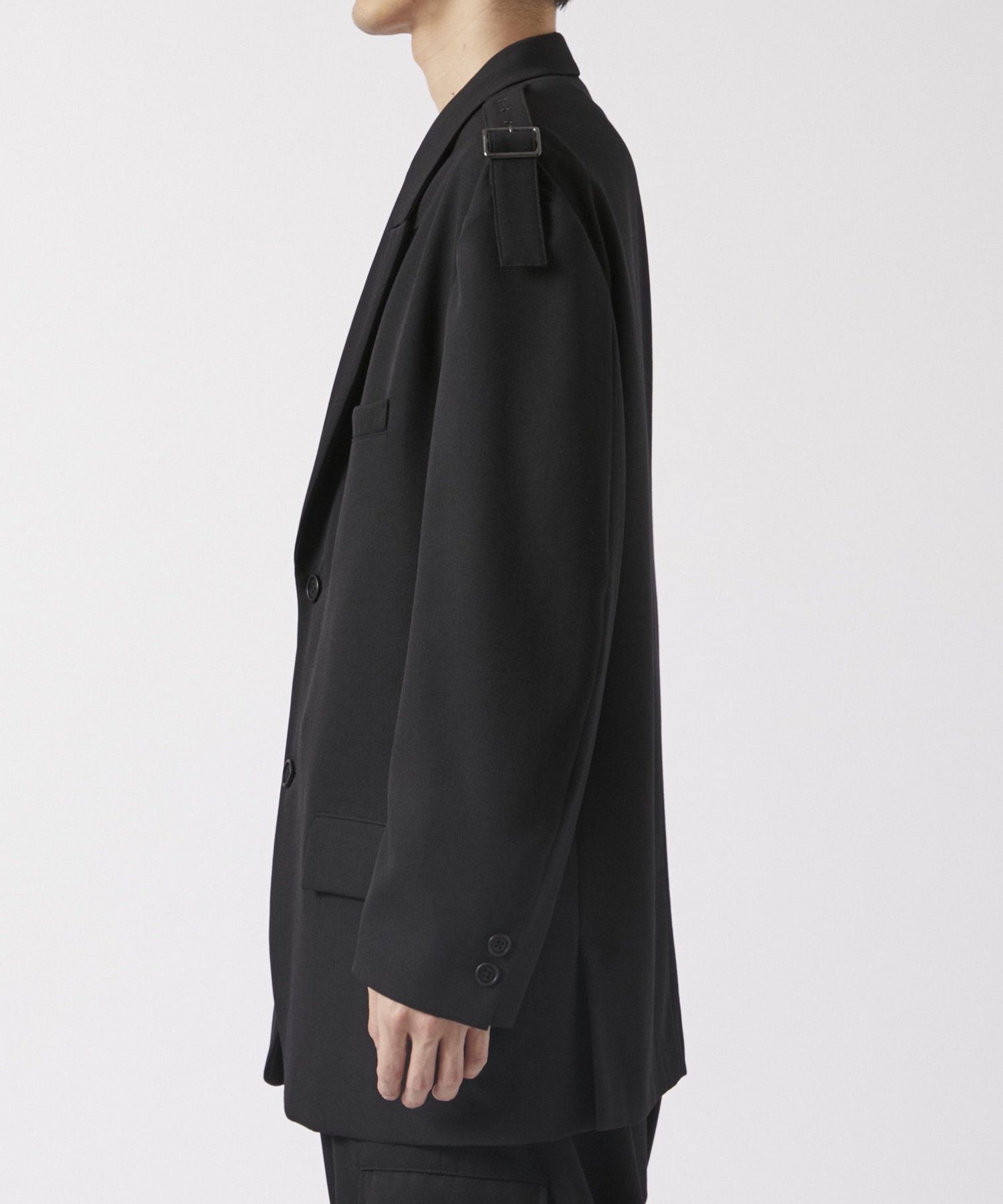 肩バックル付2BSJK Yohji Yamamoto