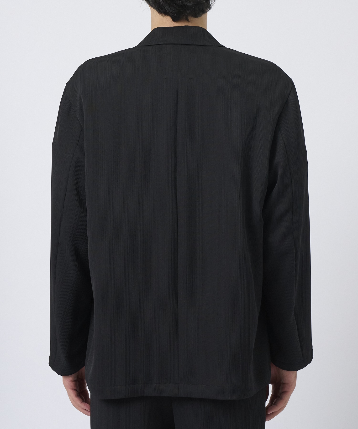 PLEATS DOUBLE BREASTED JACKET STUDIOUS