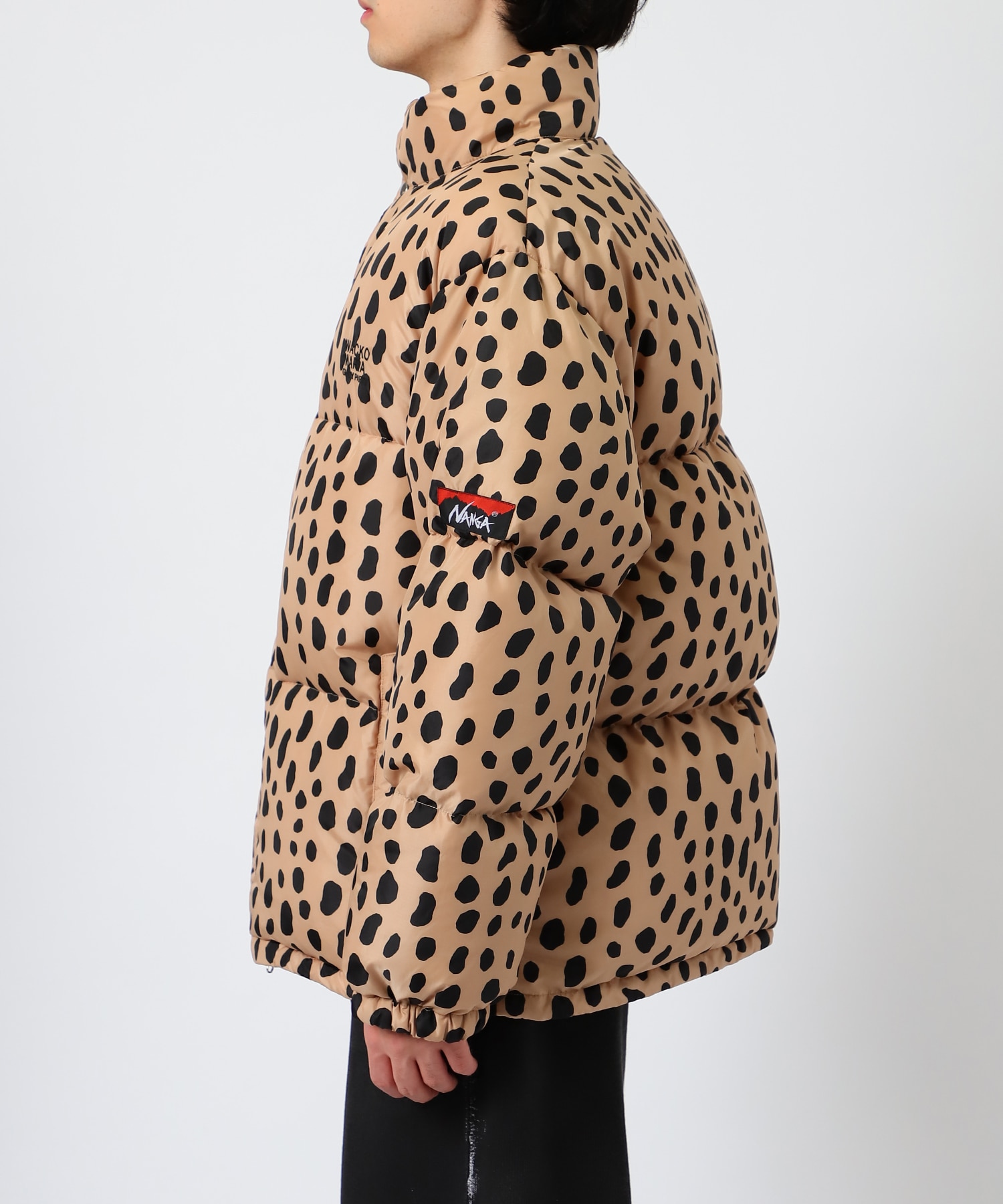 LEOPARD DOWN JACKET WACKO MARIA