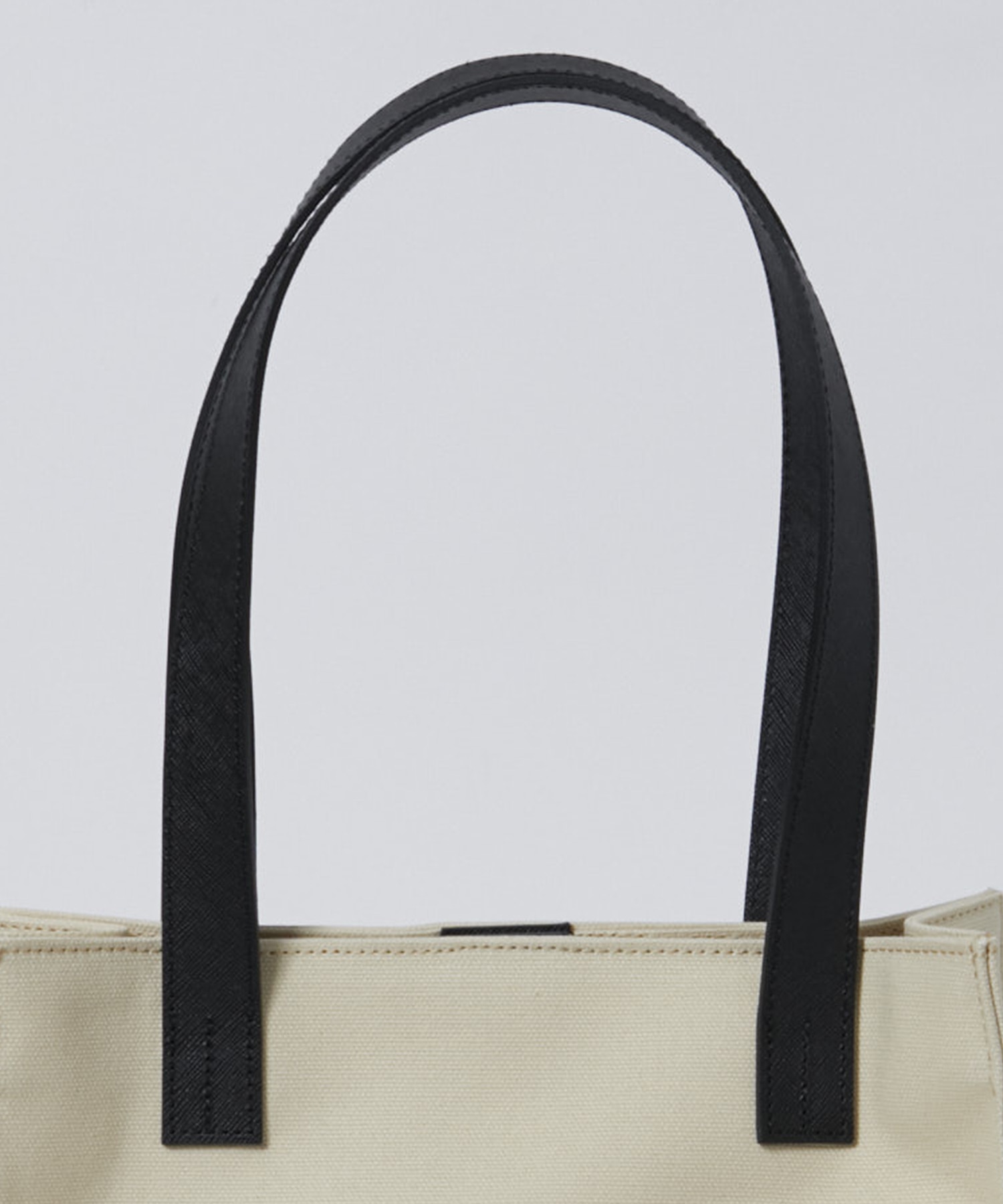 Leather Pocket Canvas Mini Tote CULLNI