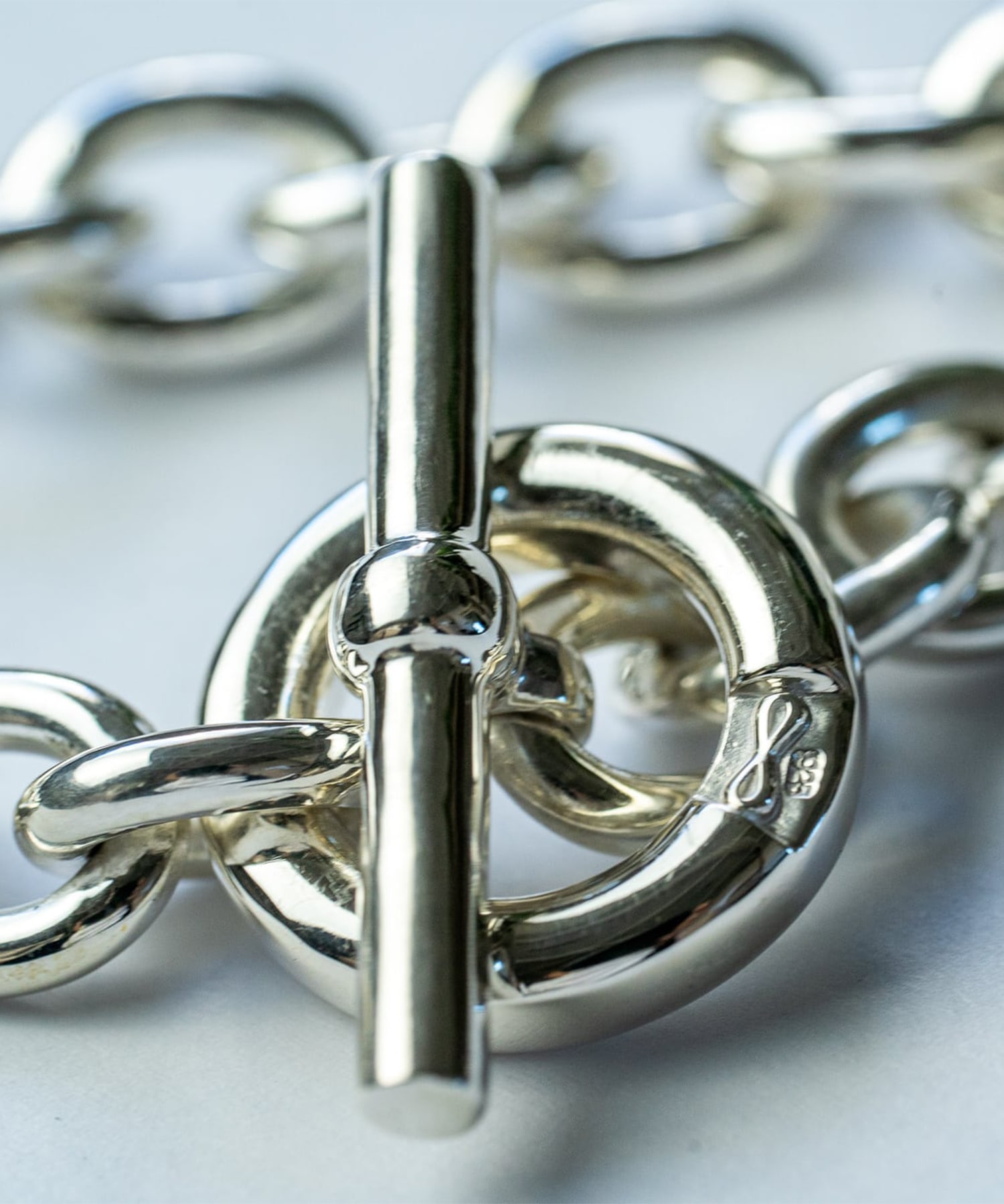 Hook connect bracelet  L WAKAN SILVER SMITH
