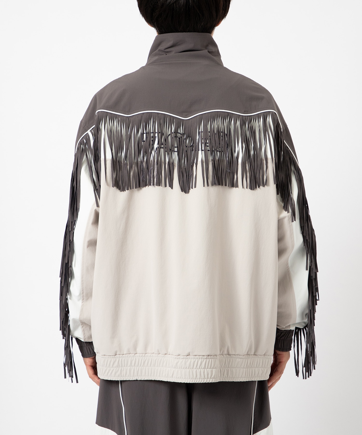 NYLON WESTERN FRINGE BLOUSON FACCIES