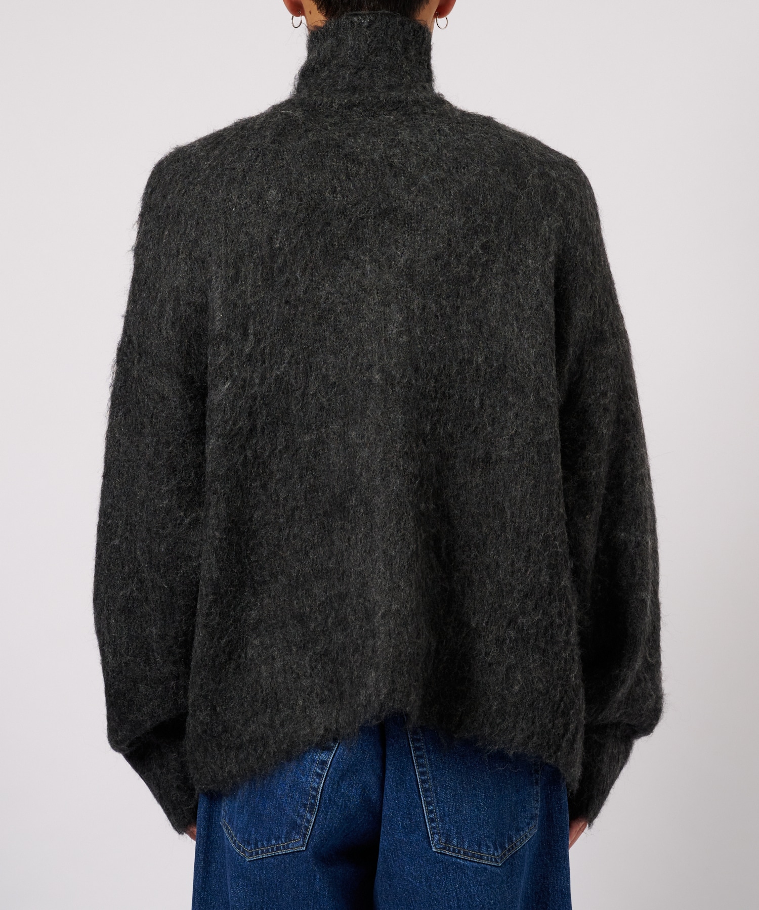 SHAGGY DRIVERS KNIT JACKET FACCIES